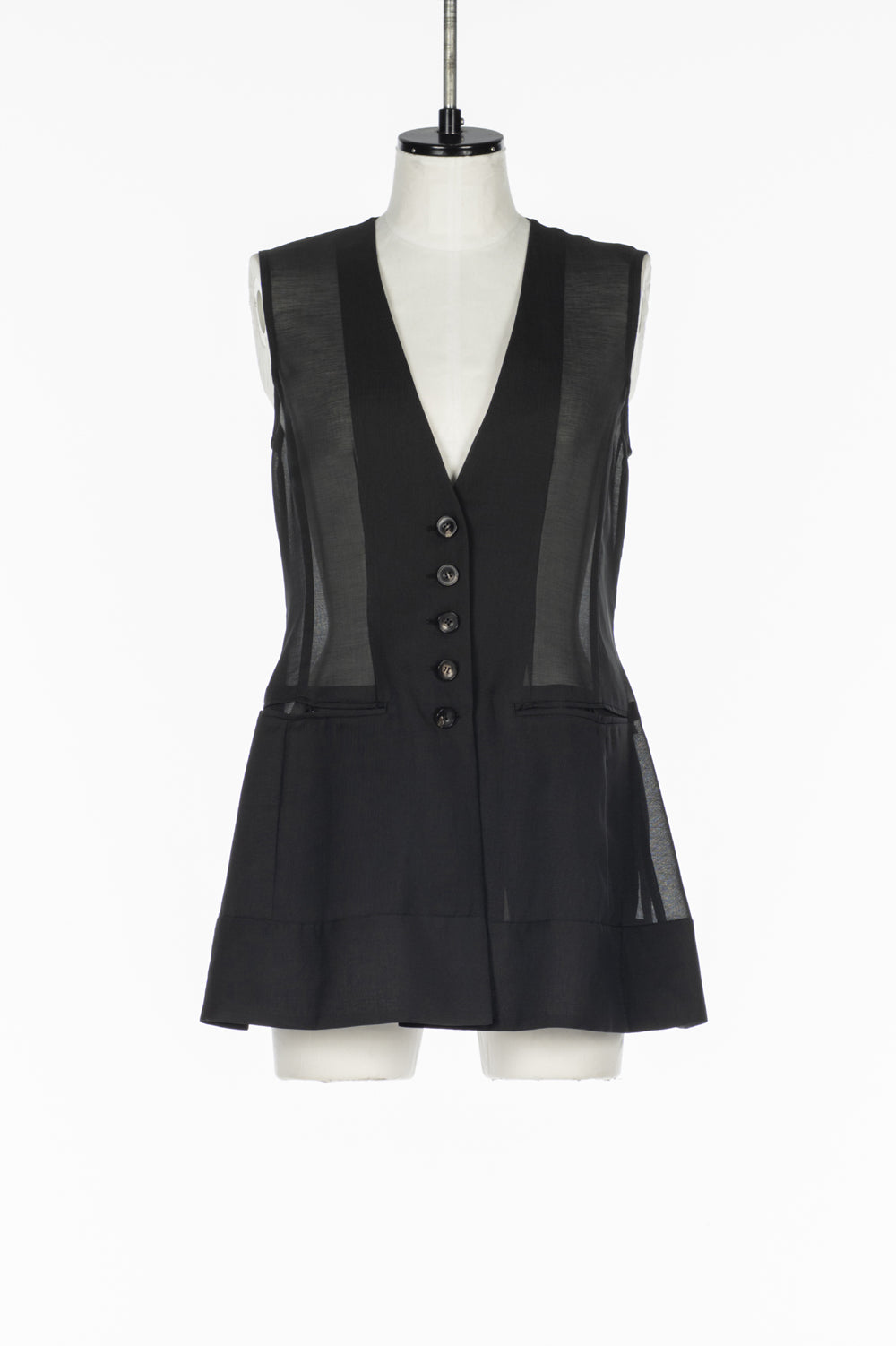 
                  
                    3-WAY SHEER TAILORED JACKET -BLACK-
                  
                