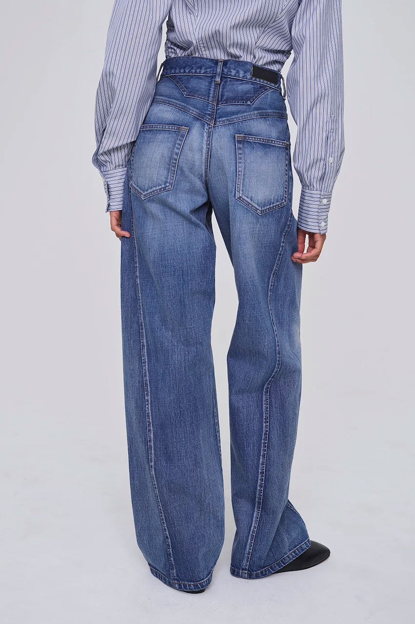 
                  
                    ORGANIC COTTON DENIM STRAIGHT JEANS
                  
                