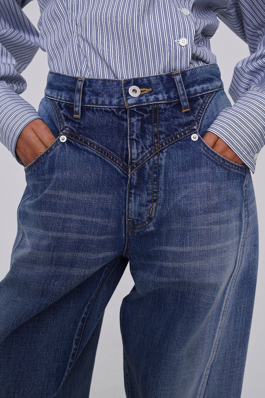 
                  
                    ORGANIC COTTON DENIM STRAIGHT JEANS
                  
                