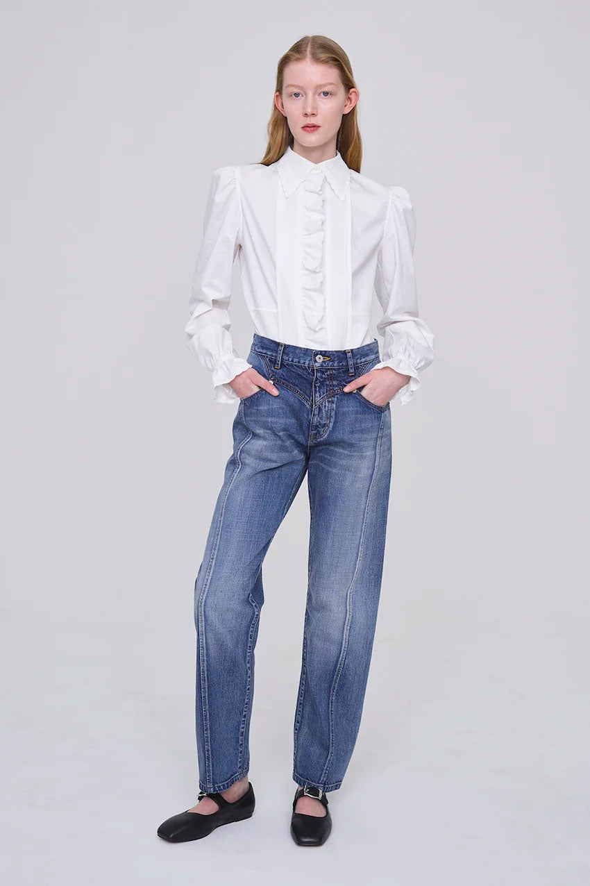 
                  
                    ORGANIC COTTON DENIM SLIM JEANS
                  
                