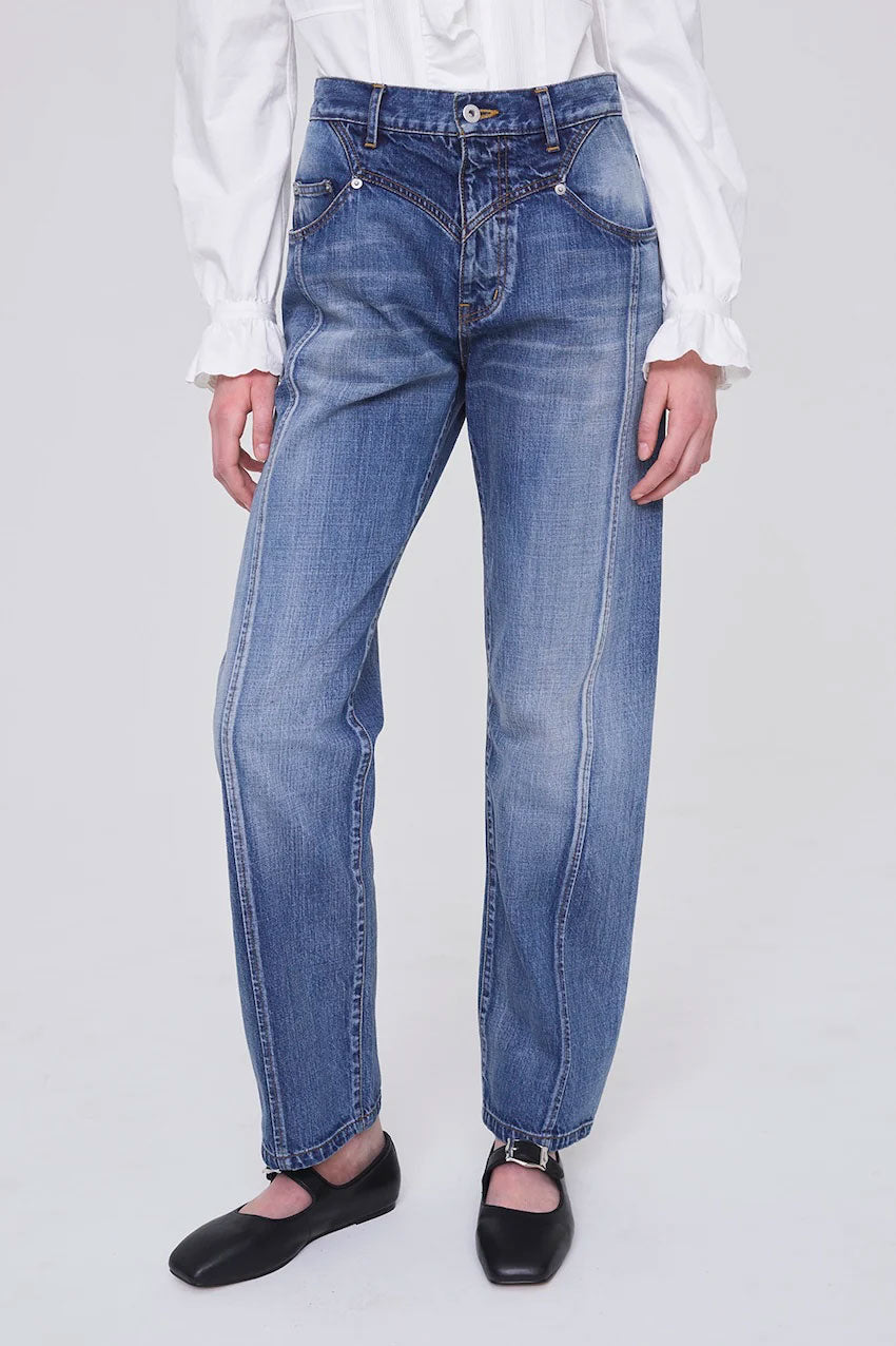 
                  
                    ORGANIC COTTON DENIM SLIM JEANS
                  
                
