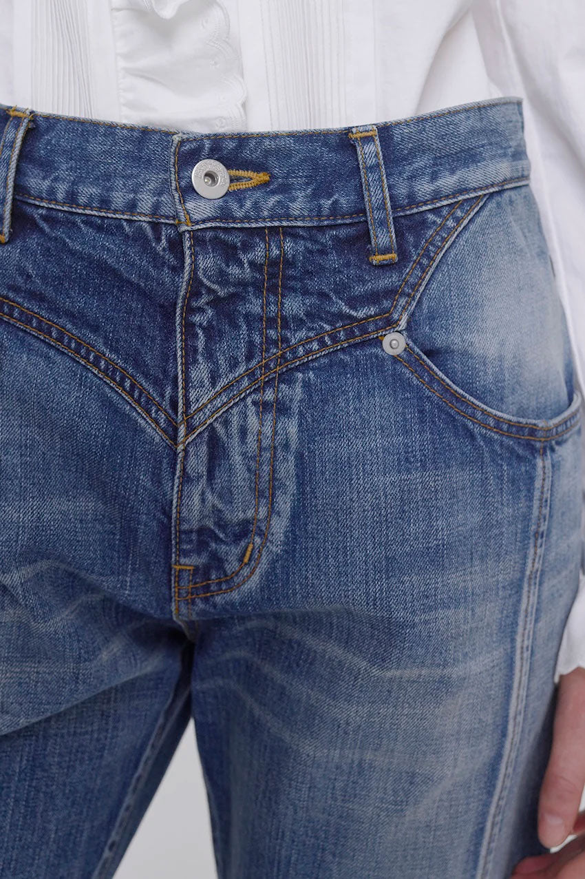 
                  
                    ORGANIC COTTON DENIM SLIM JEANS
                  
                