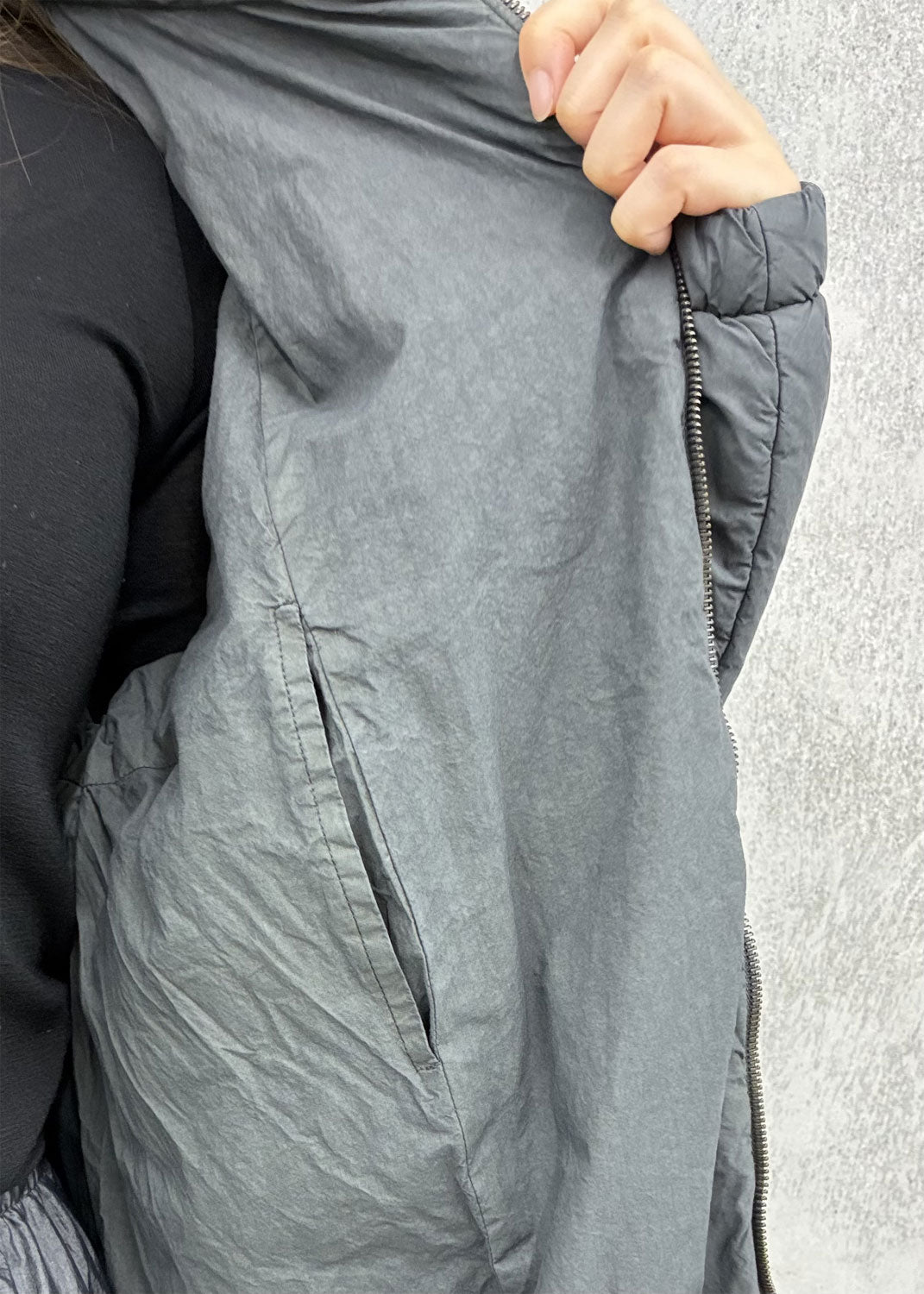
                  
                    POPLINE PADDED JACKET
                  
                