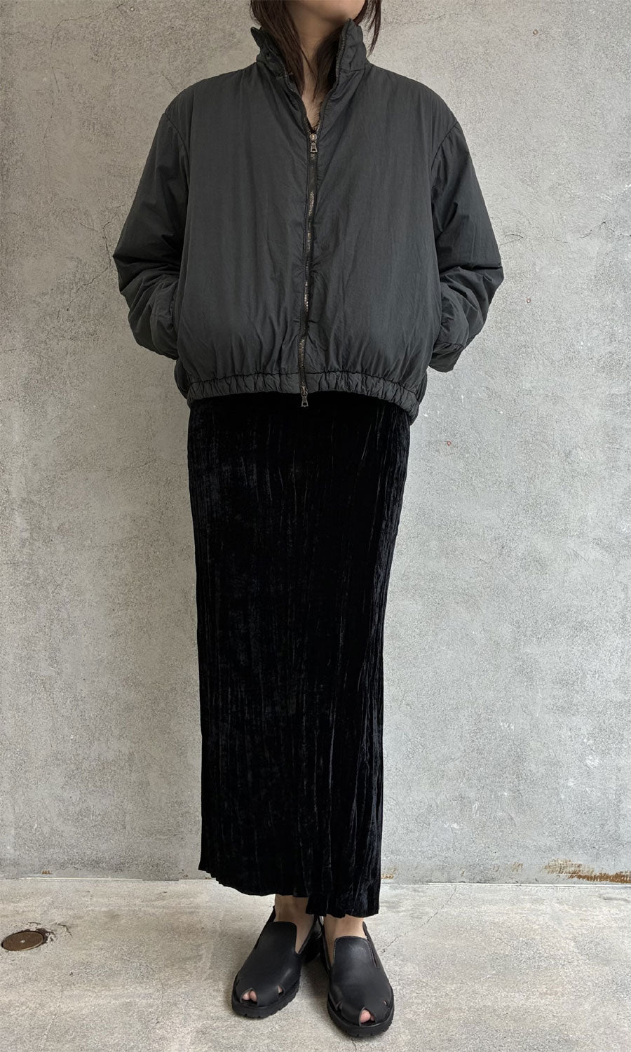 
                  
                    POPLINE PADDED JACKET
                  
                