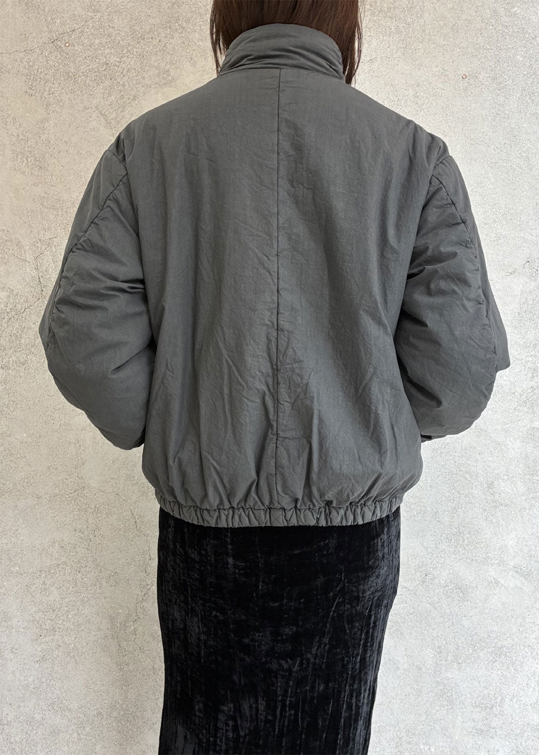 
                  
                    POPLINE PADDED JACKET
                  
                