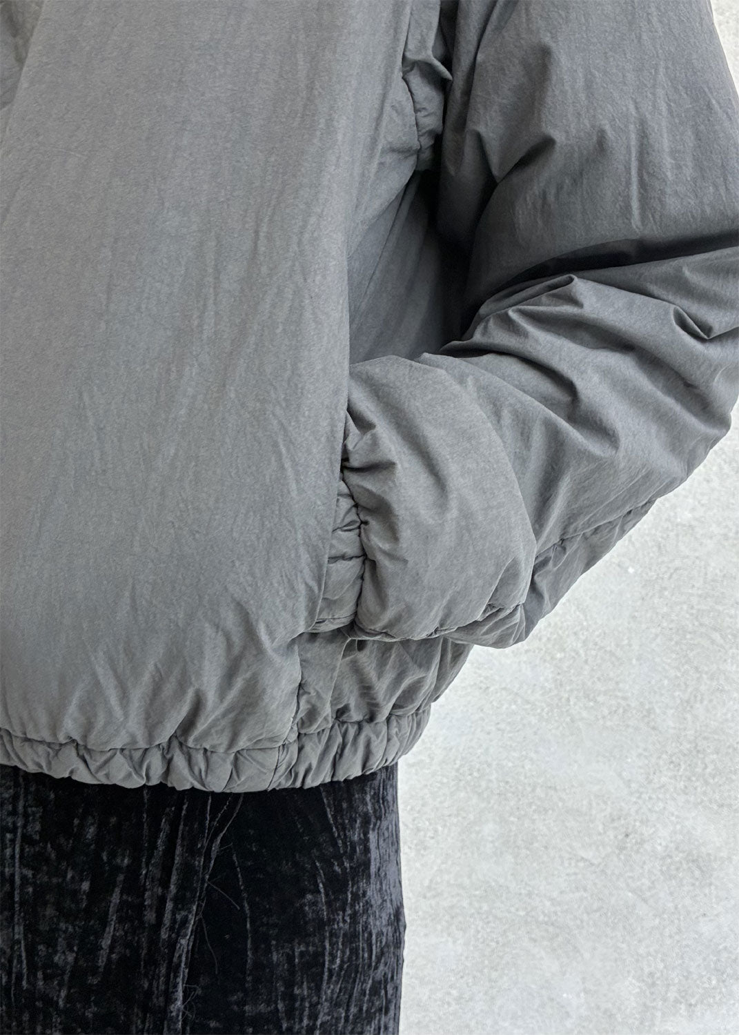 
                  
                    POPLINE PADDED JACKET
                  
                