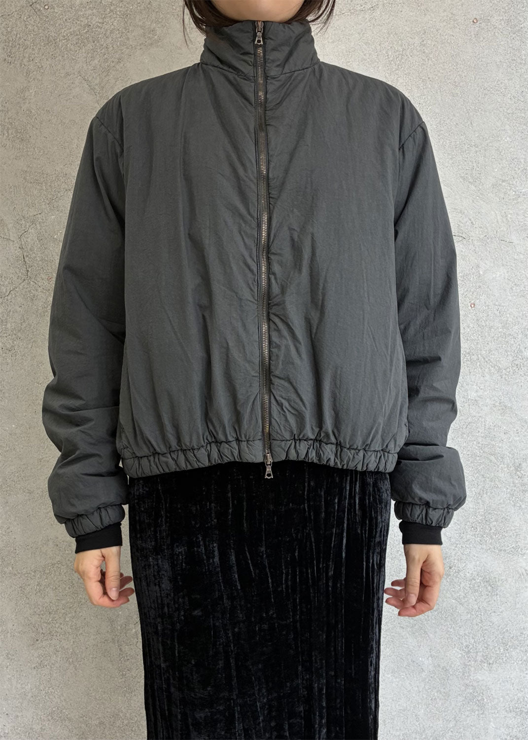 
                  
                    POPLINE PADDED JACKET
                  
                