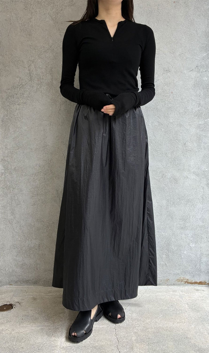 
                  
                    TECHNICAL OVERSIZED SKIRT
                  
                
