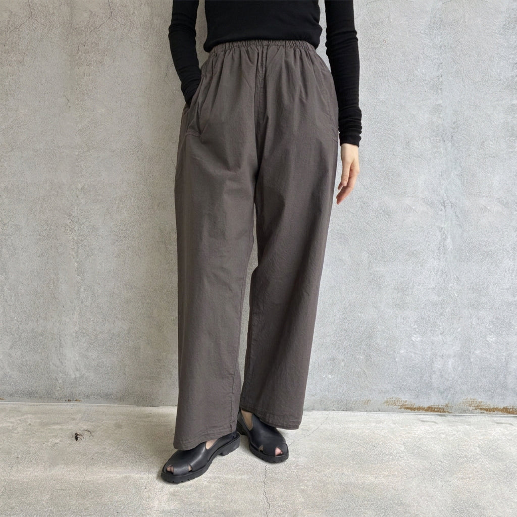 
                  
                    POPLINE DOUBLE FLAP POCKET TROUSERS
                  
                