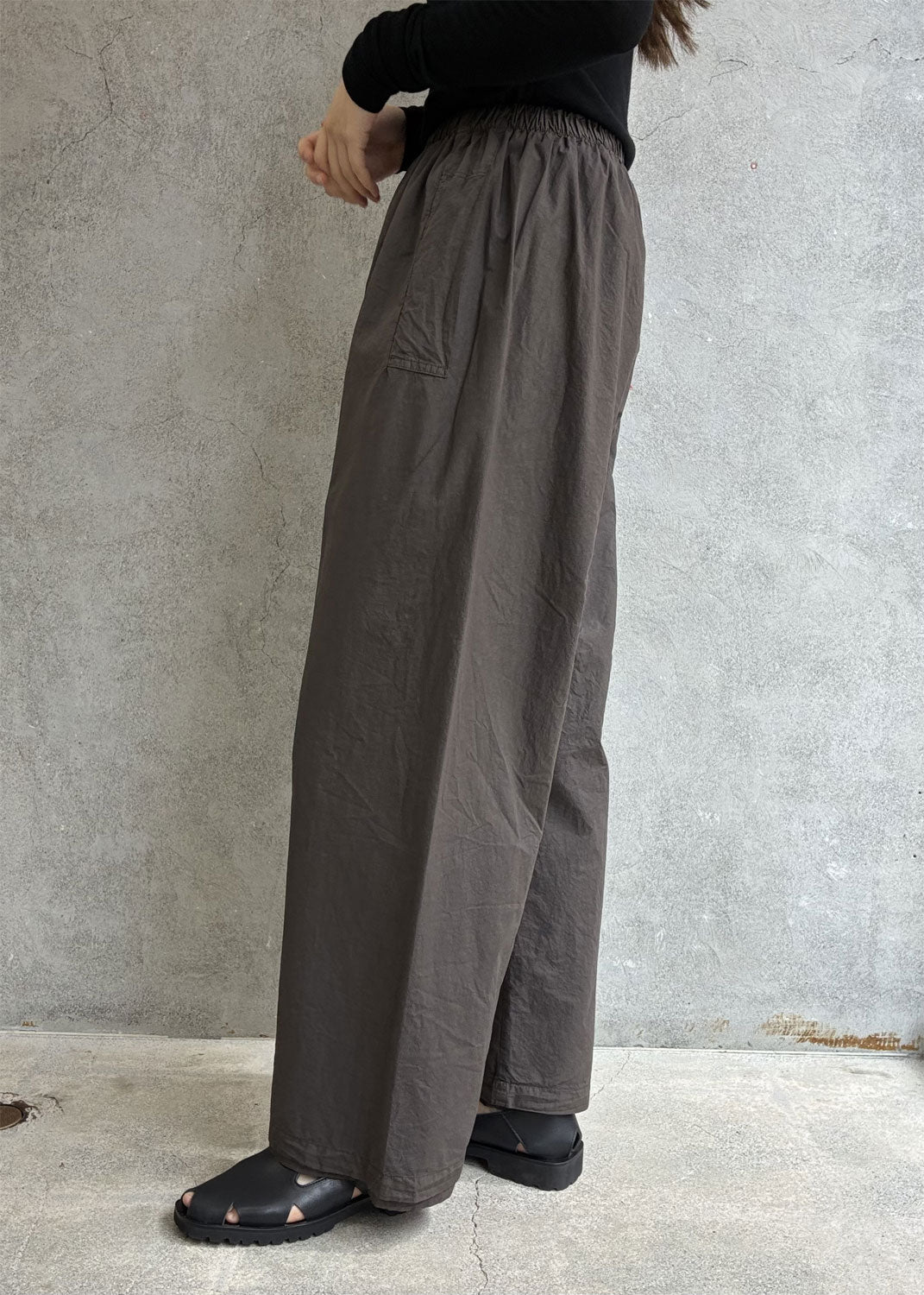 
                  
                    POPLINE DOUBLE FLAP POCKET TROUSERS
                  
                