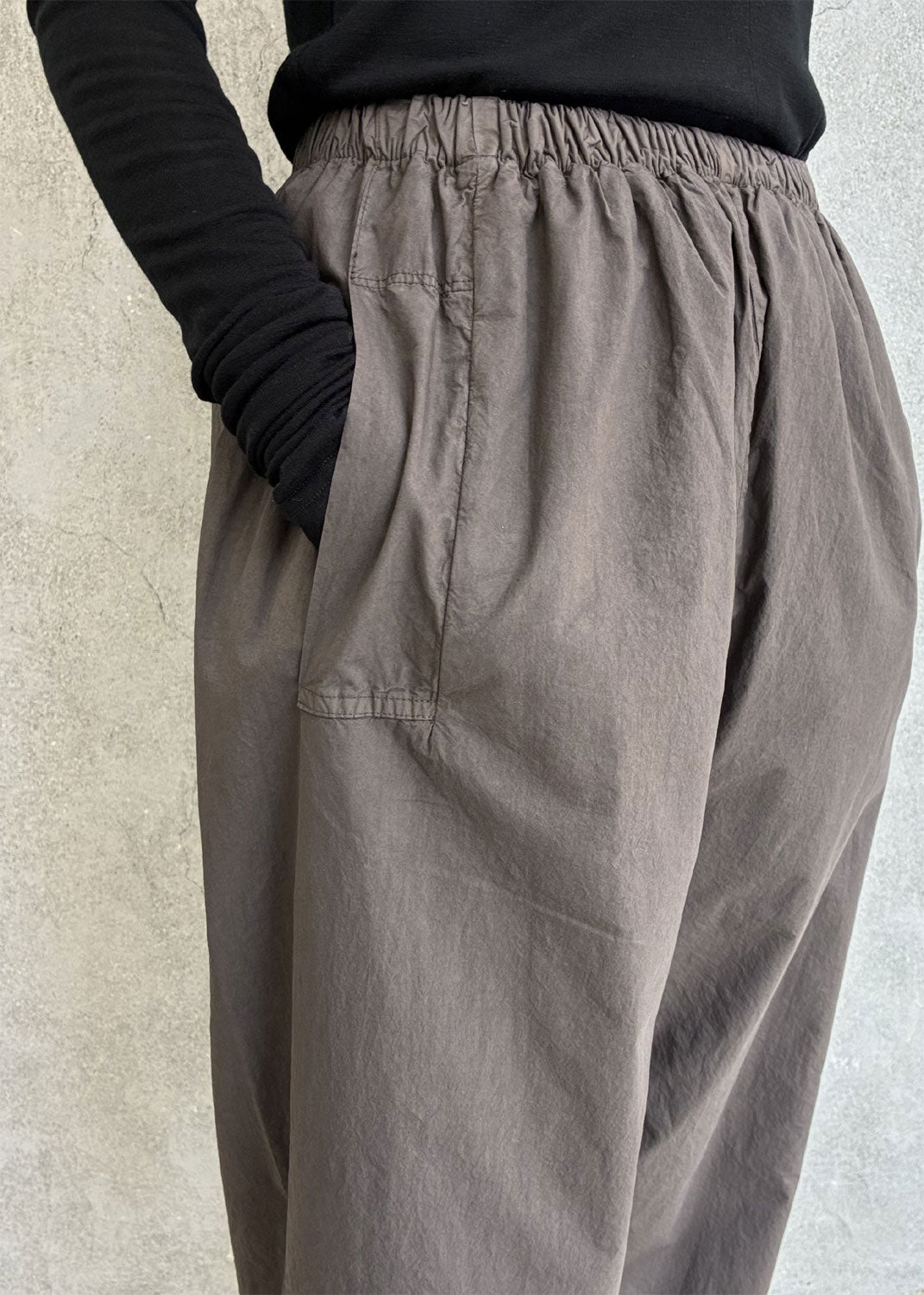 
                  
                    POPLINE DOUBLE FLAP POCKET TROUSERS
                  
                