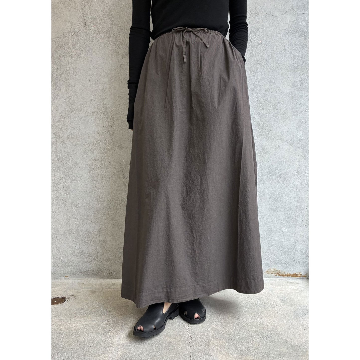 
                  
                    POPLINE OVERSIZED SKIRT
                  
                