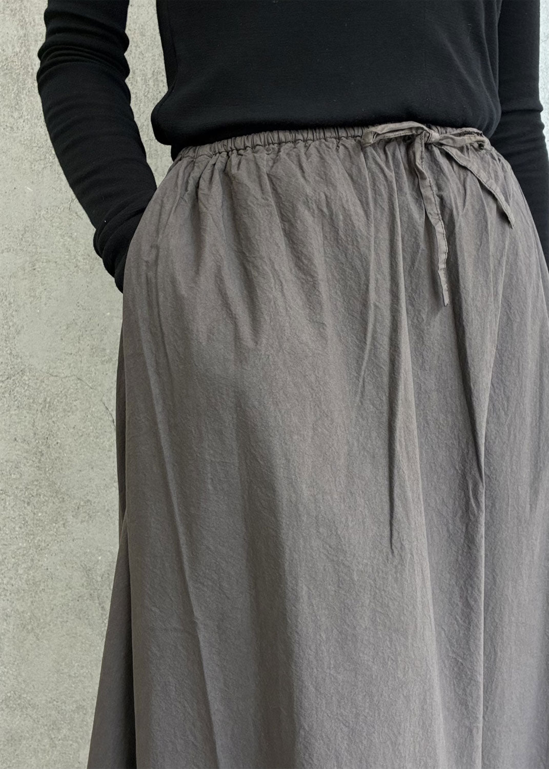 
                  
                    POPLINE OVERSIZED SKIRT
                  
                
