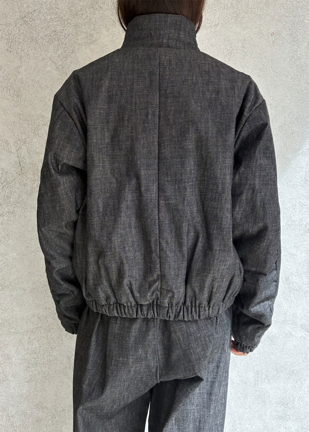 
                  
                    DENIM PADDED JACKET
                  
                