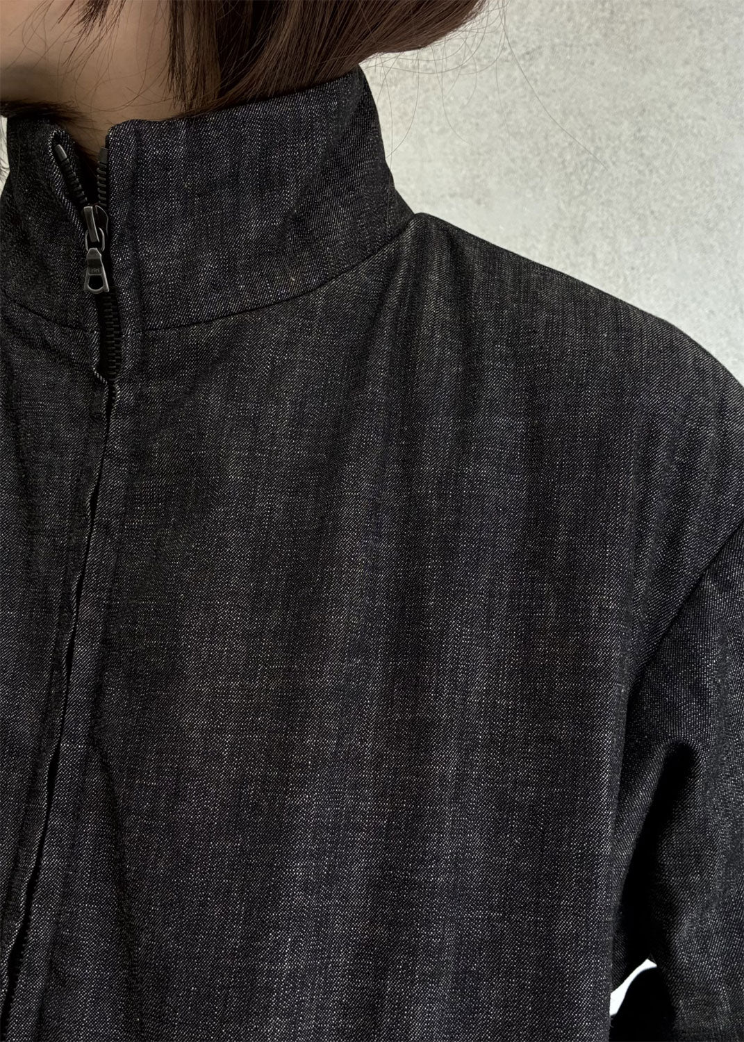 
                  
                    DENIM PADDED JACKET
                  
                