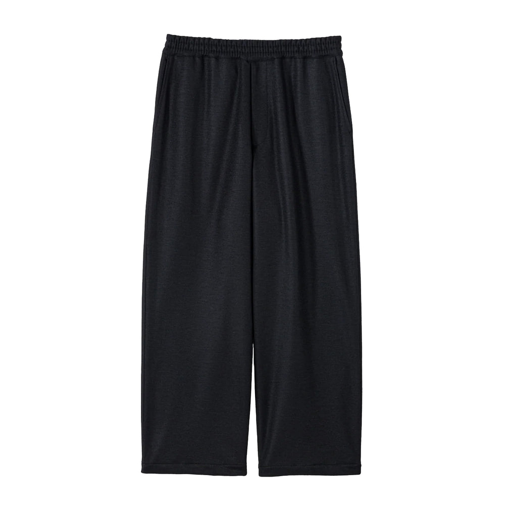 WOOL SMOOTH FLANNEL EASY WIDE PANTS