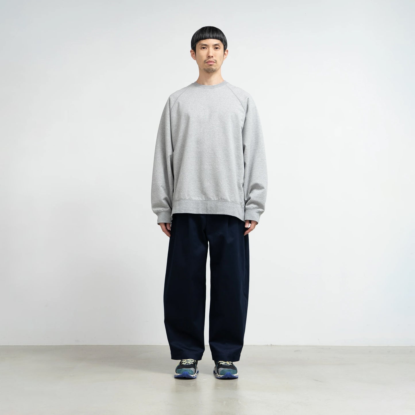 
                  
                    ULTRA COMPACT TERRY CREW NECK SWEATER
                  
                