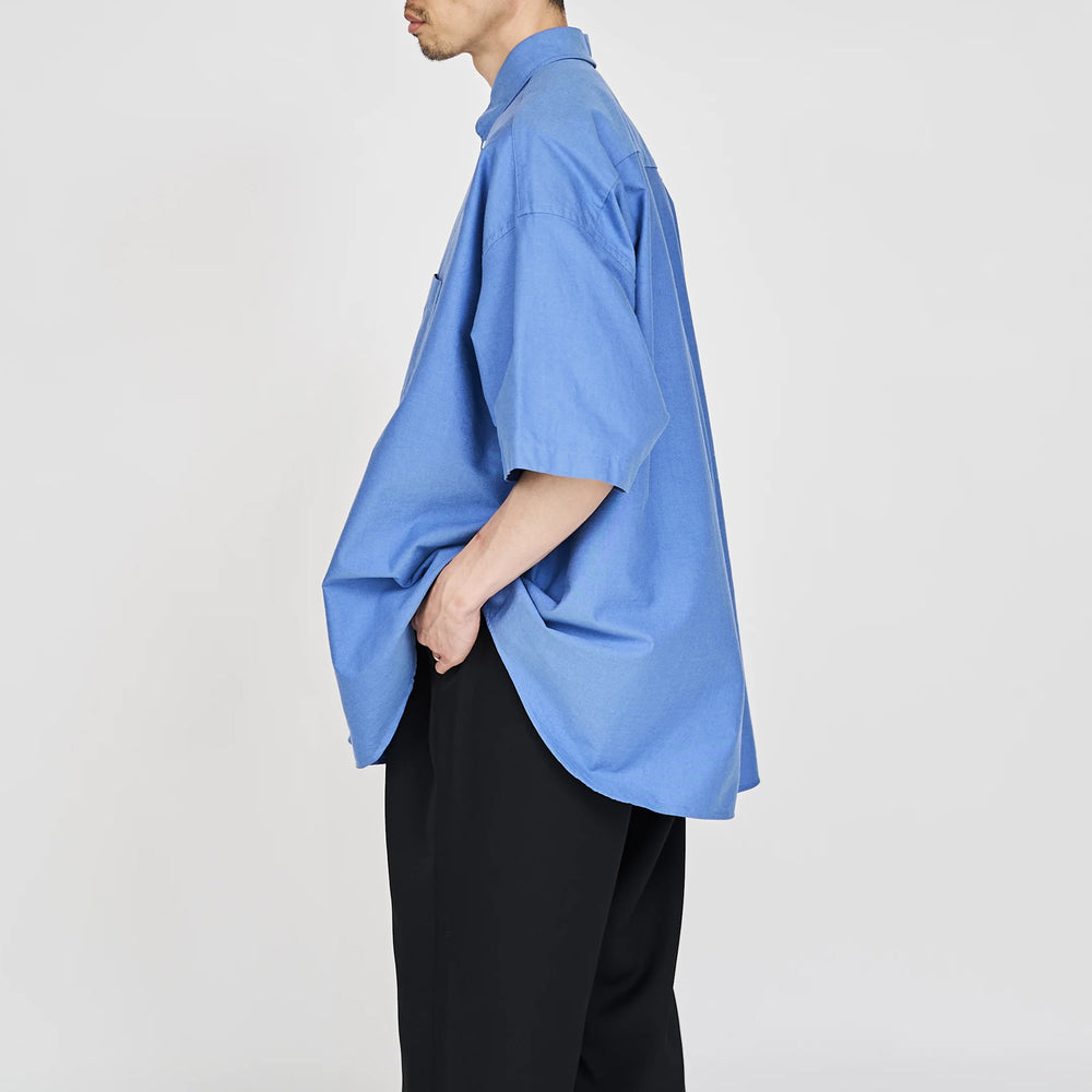 OXFORD OVERSIZED S/S B.D PULLOVER SHIRT – OBLIGE