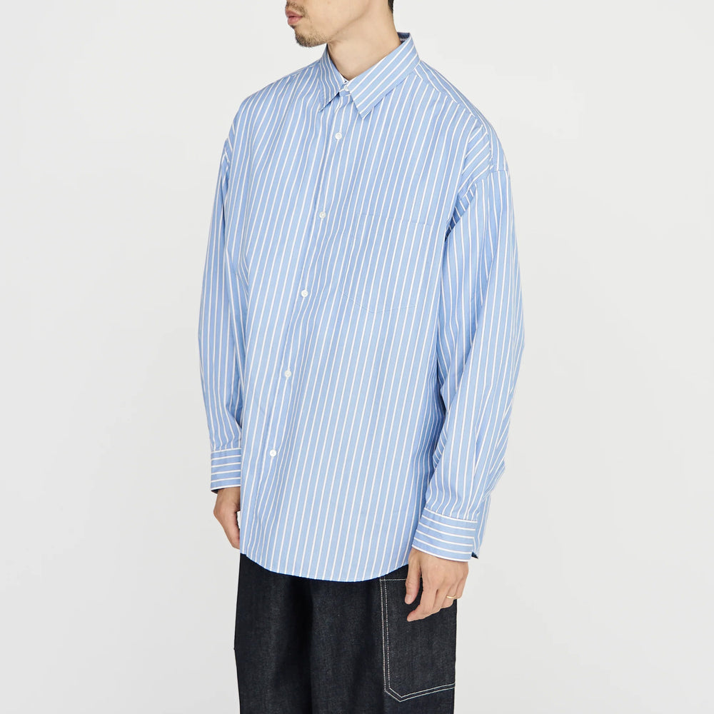 SOKTAS HIGH COUNT BROAD L/S OVERSIZED REGULAR COLLAR SHIRT – OBLIGE