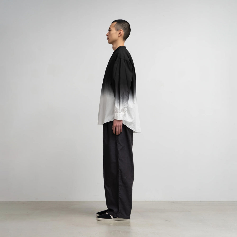 
                  
                    BROAD L/S OVERSIZED BAND COLLAR SHIRT
                  
                