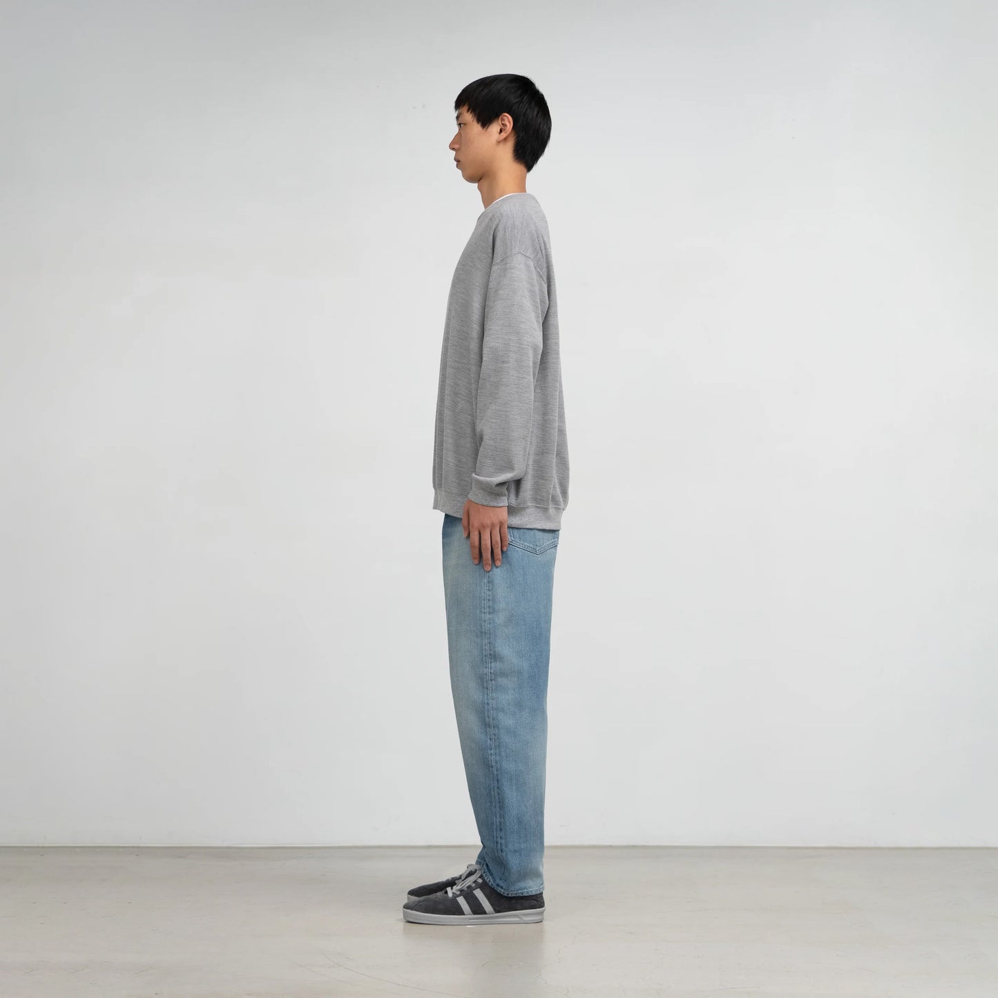 
                  
                    SELVAGE DENIM FIVE POCKET TAPERED PANTS
                  
                