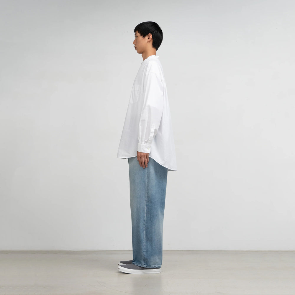 SELVAGE DENIM TWO TUCK TAPERED PANTS – OBLIGE