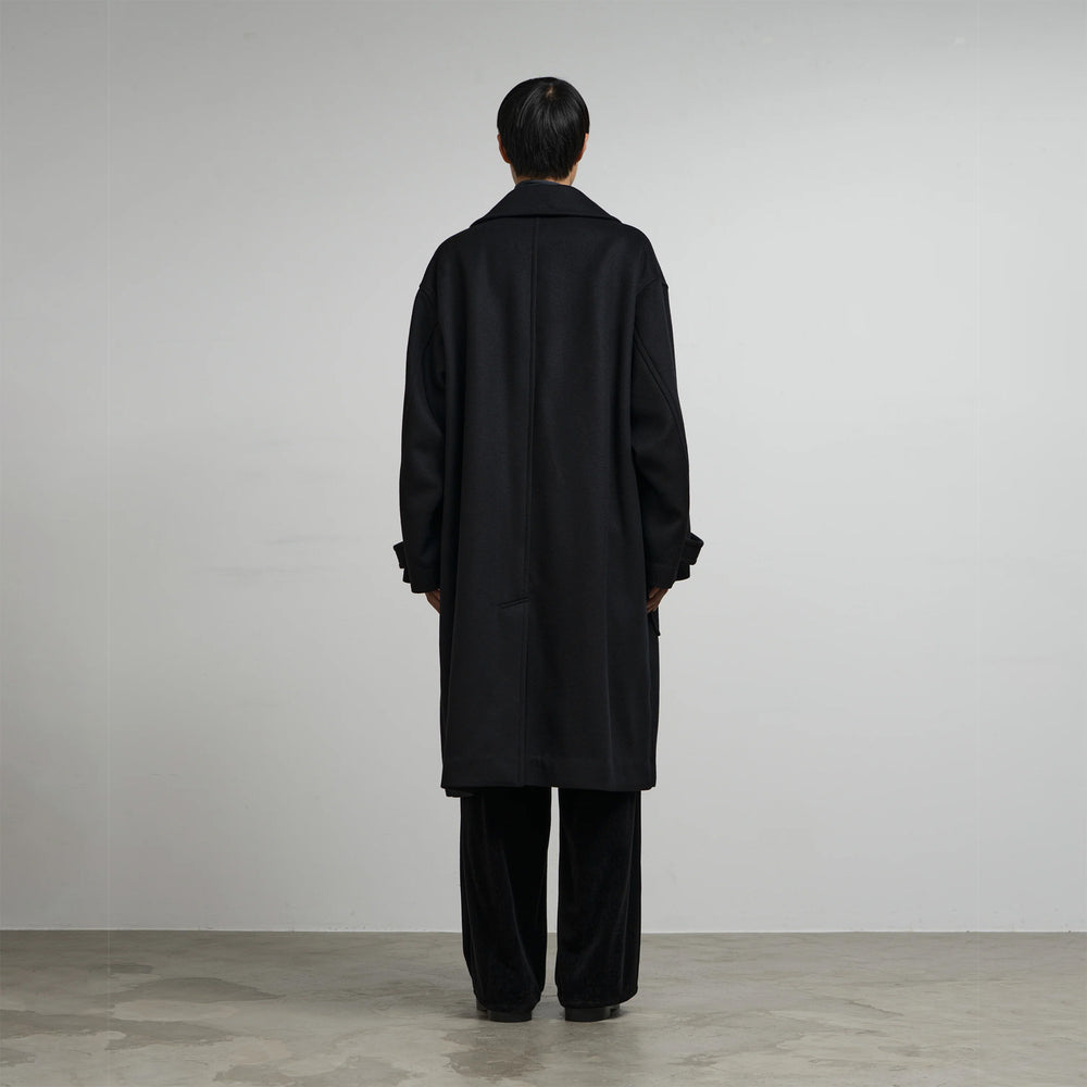 6 roku melton jacket coat グレー 36 6（ロク）の「＜6(ROKU)＞メルトン ジャケット コート グレー