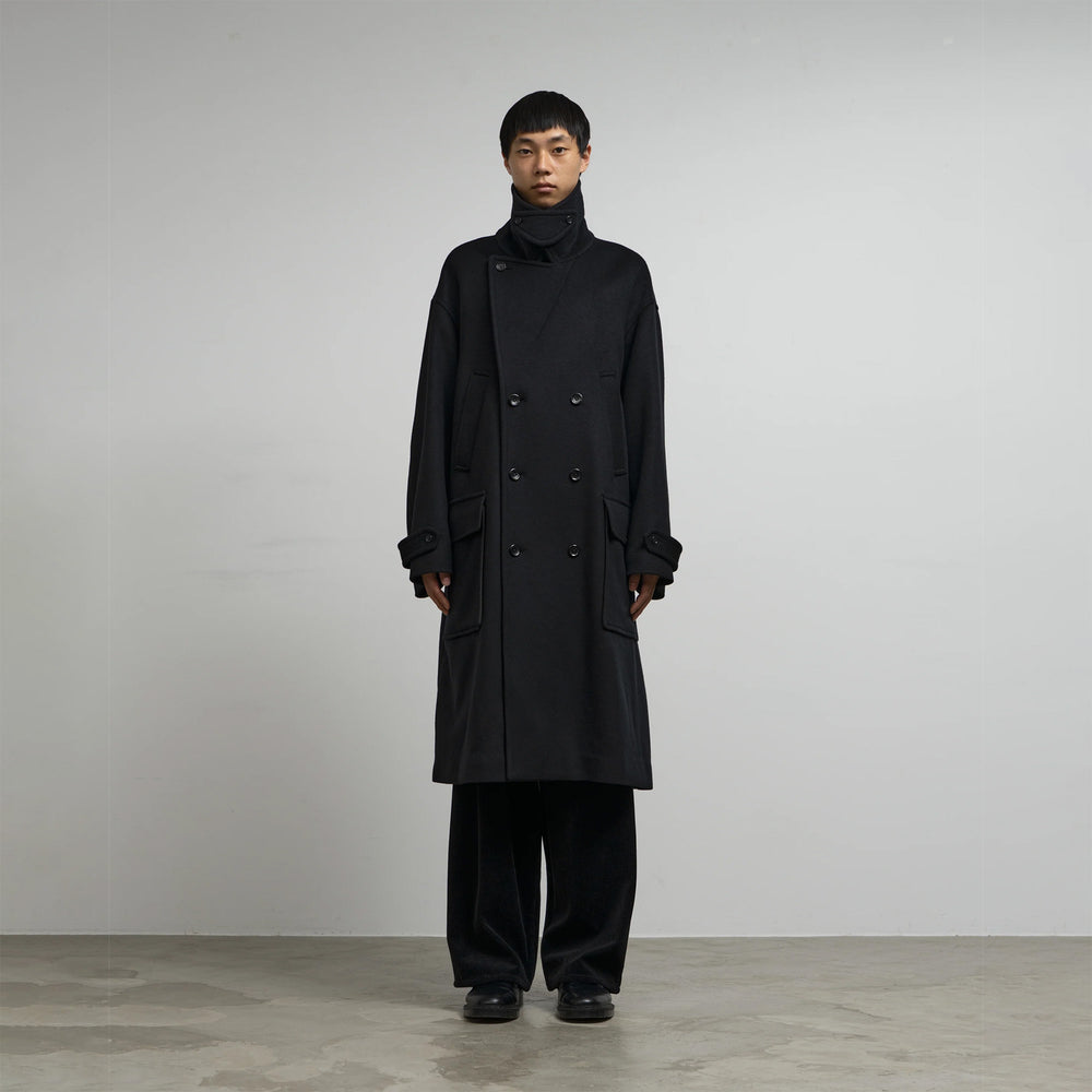 ジャケット・アウター DOUBLE CLOTH LIGHT MELTON HALF COAT Feb2021Session40931_TMHILHPS20