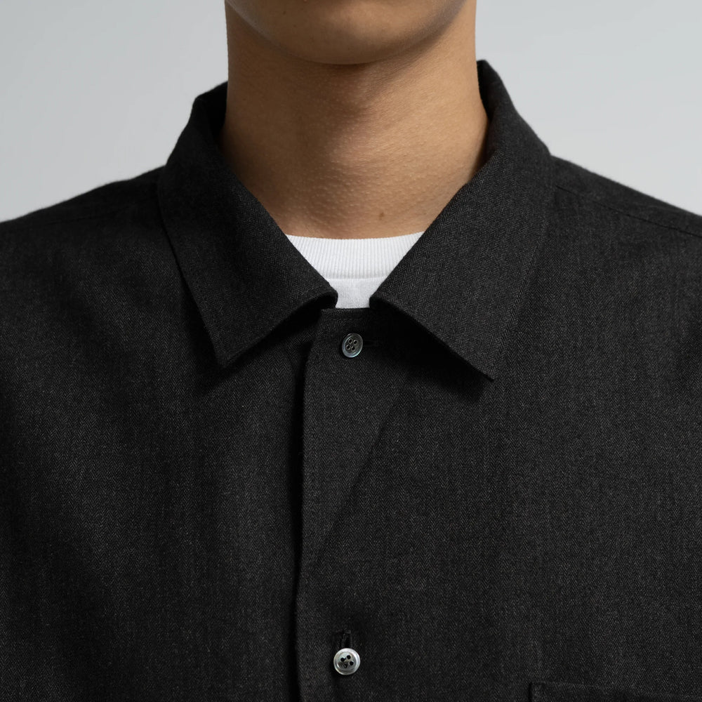 
                  
                    SIDOGRAS COTTON HERRINGBONE FLANNEL SLEEPING SHIRT
                  
                