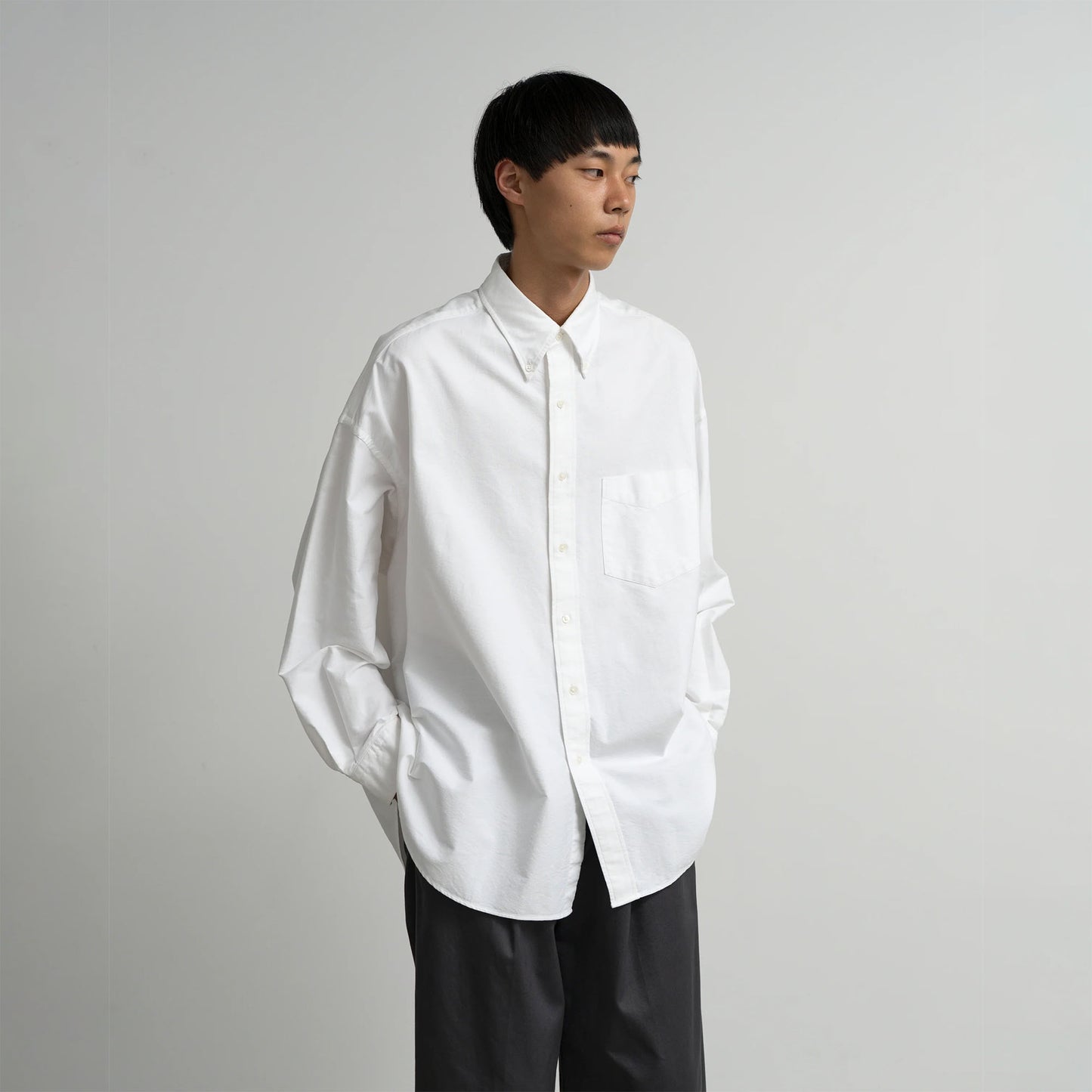 
                  
                    OXFORD L/S OVERSIZED B.D SHIRT
                  
                