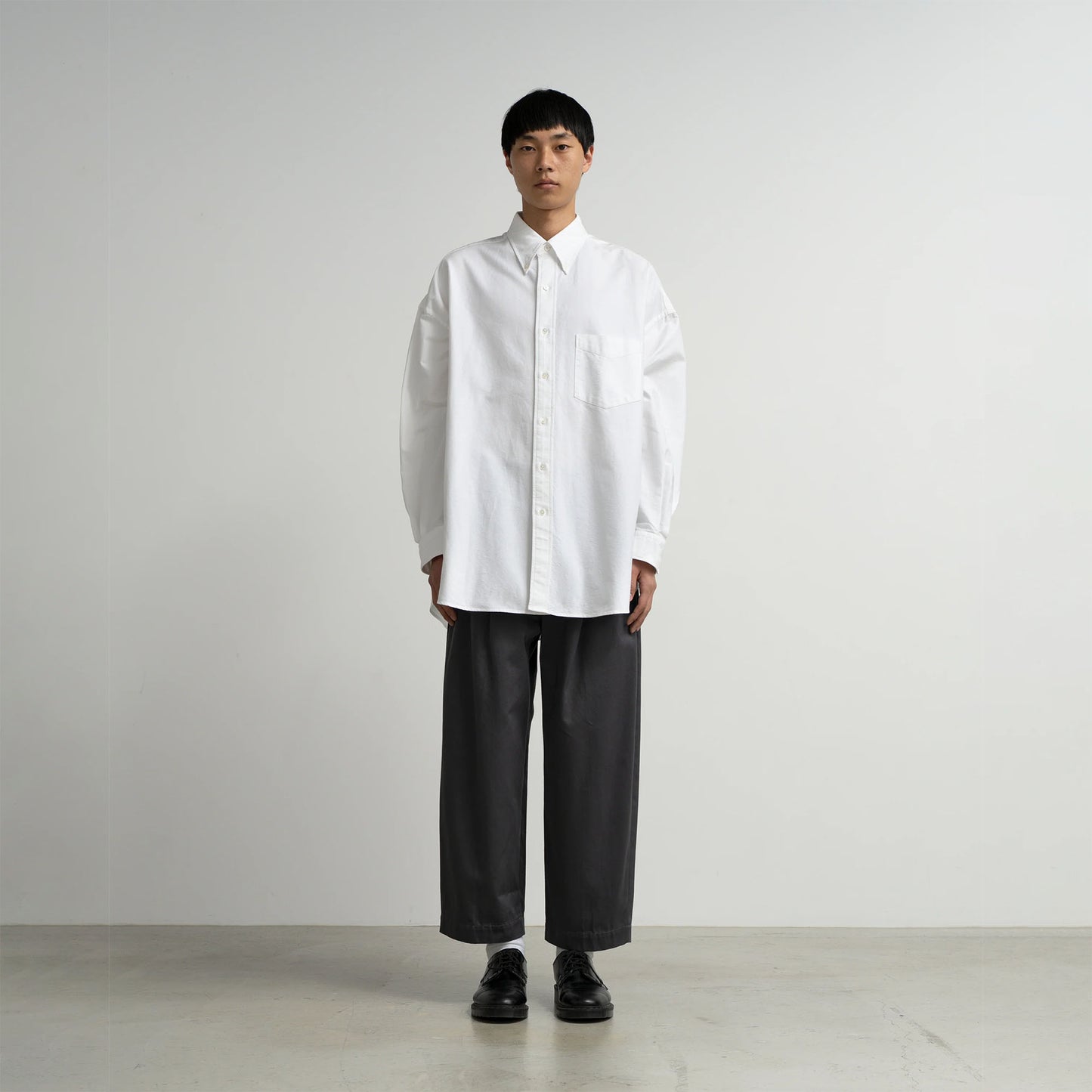 
                  
                    OXFORD L/S OVERSIZED B.D SHIRT
                  
                