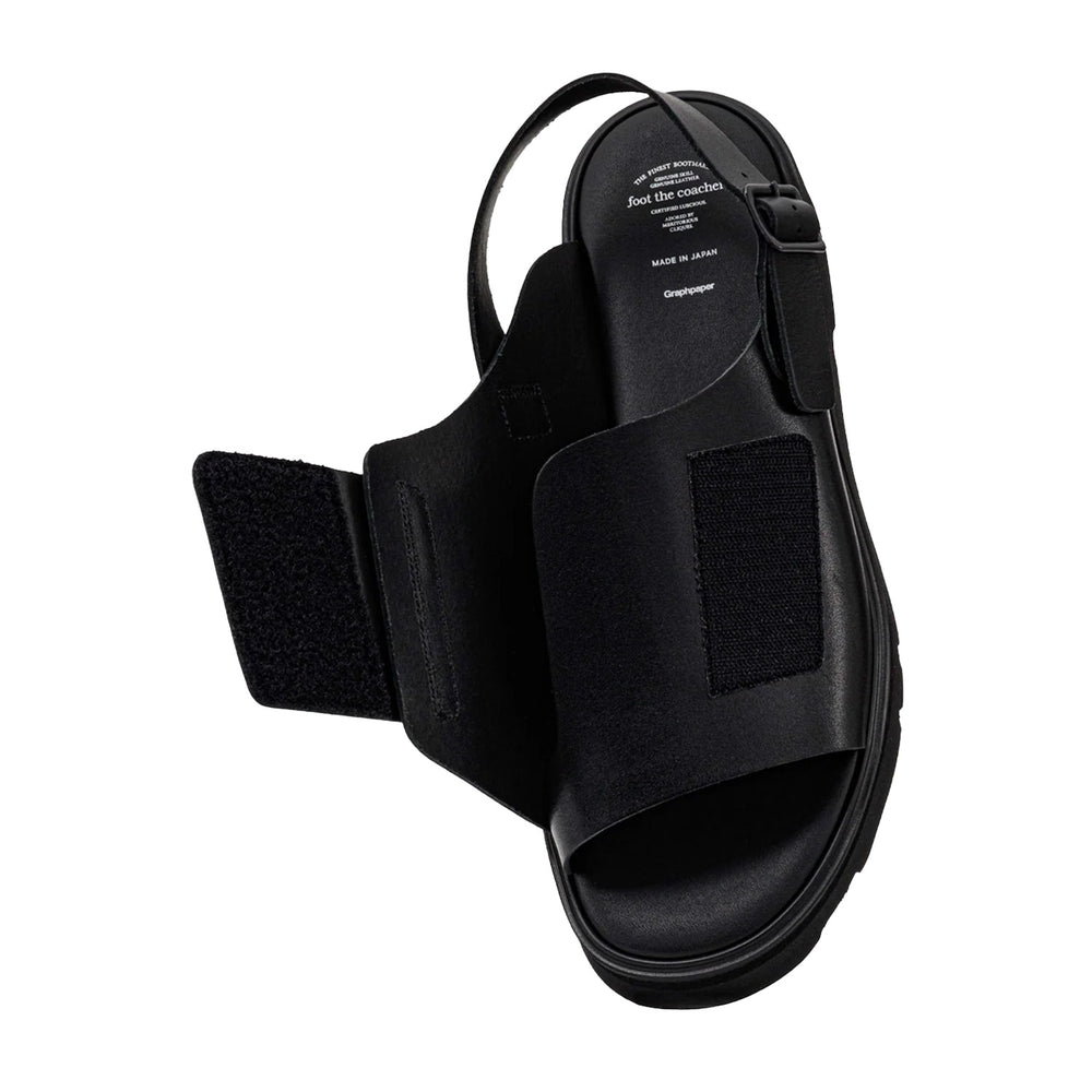 foot the coacher for Graphpaper VELCRO SANDALS – OBLIGE