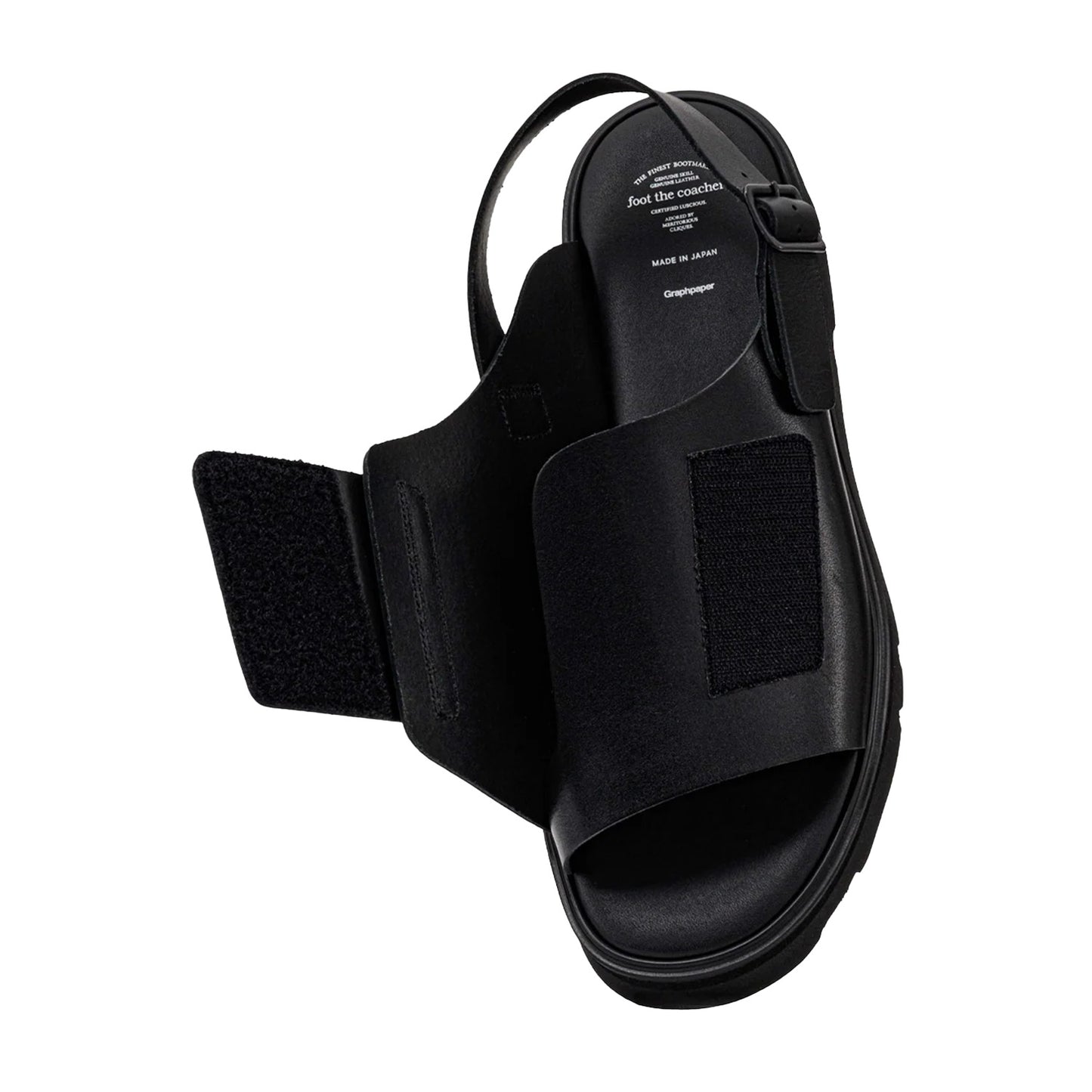
                  
                    foot the coacher for Graphpaper VELCRO SANDALS
                  
                