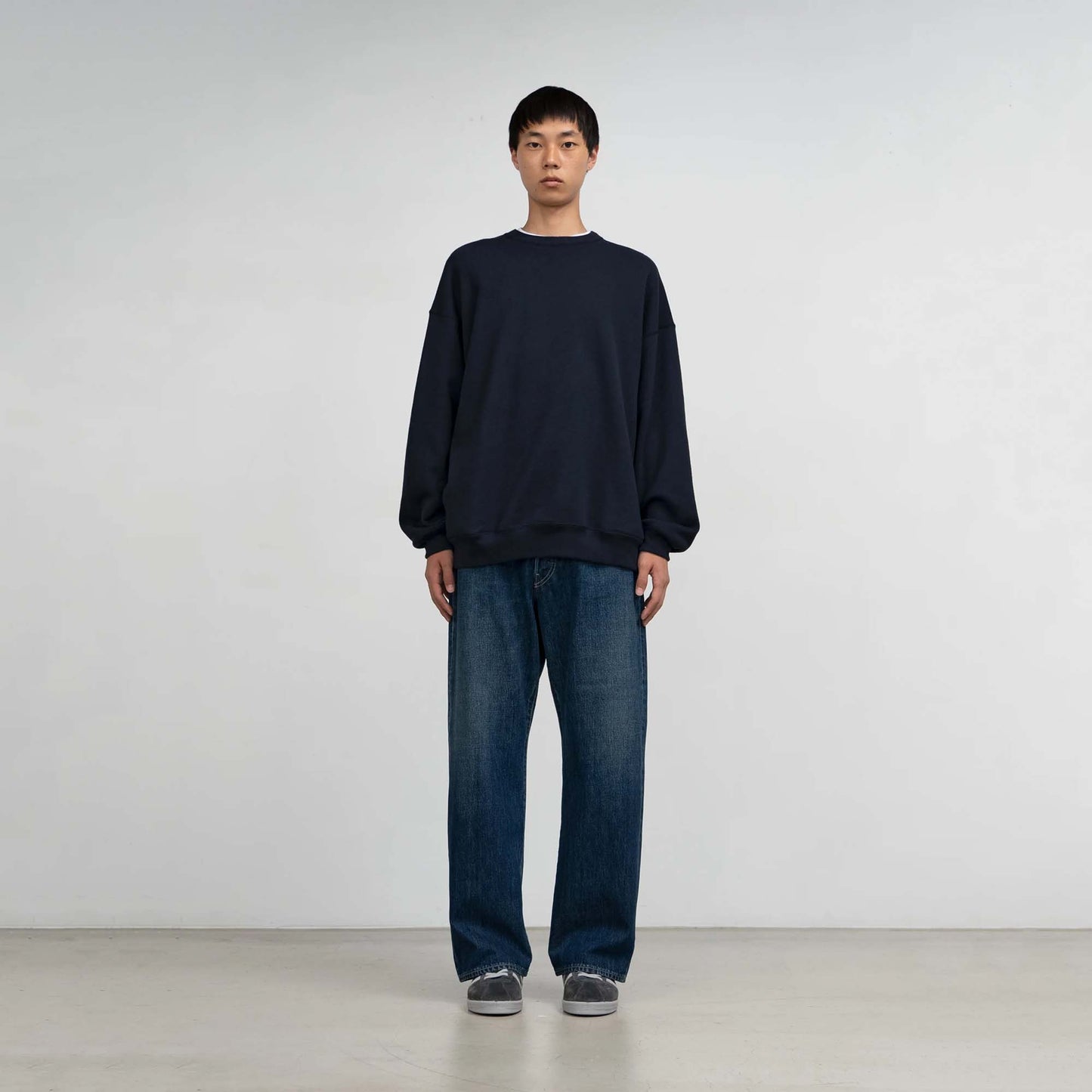 
                  
                    SELVAGE DENIM FIVE POCKET WIDE STRAIGHT PANTS
                  
                