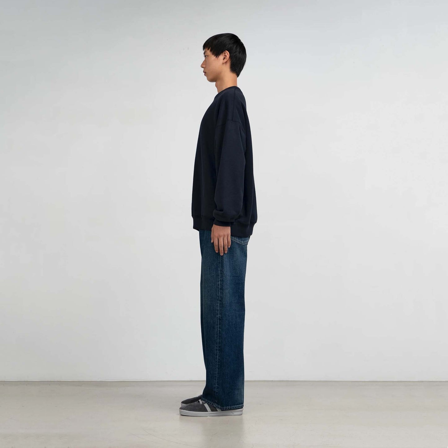 
                  
                    SELVAGE DENIM FIVE POCKET WIDE STRAIGHT PANTS
                  
                