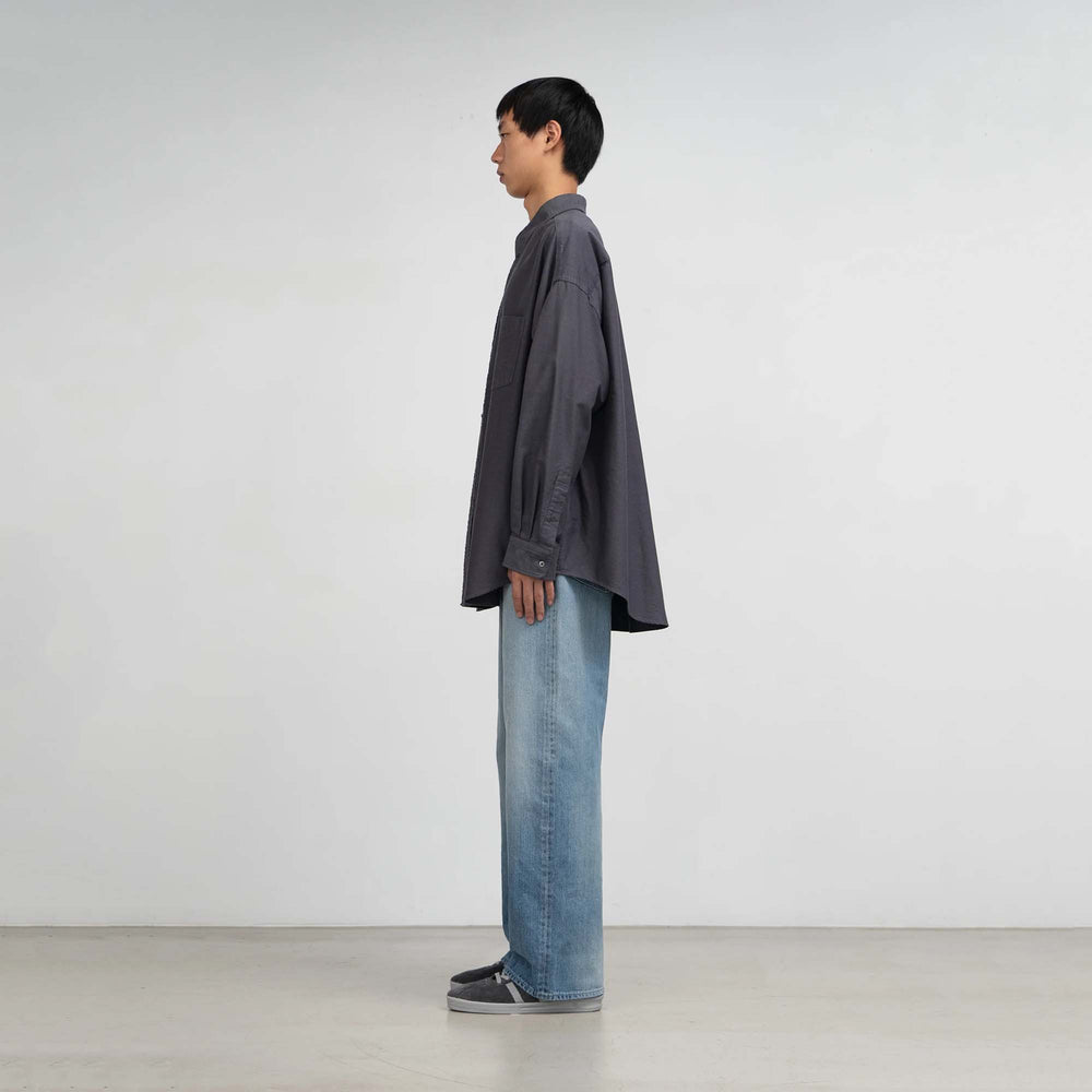 SELVAGE DENIM FIVE POCKET WIDE STRAIGHT PANTS – OBLIGE