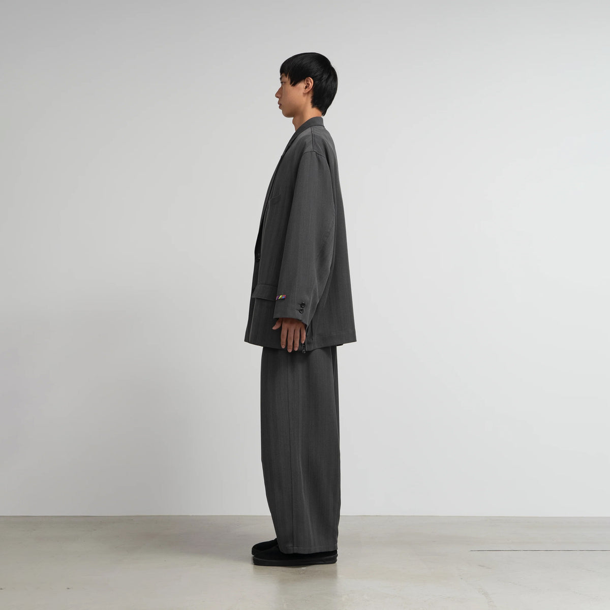 is-ness × Graphpaper Wool Sports Blouson Graphpaper for is-ness ウールSports Blouson