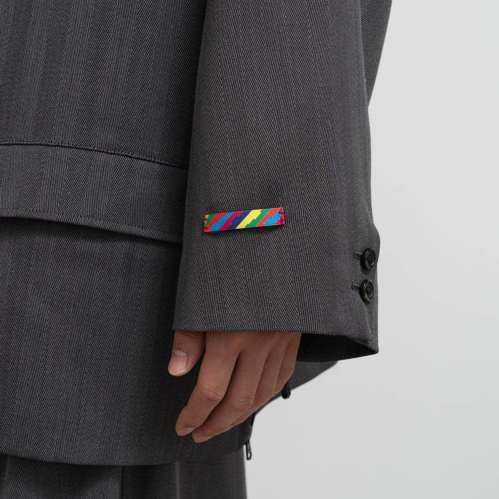 IS-NESS FOR GP VINTAGE WOOL DOUBLE JACKET – OBLIGE