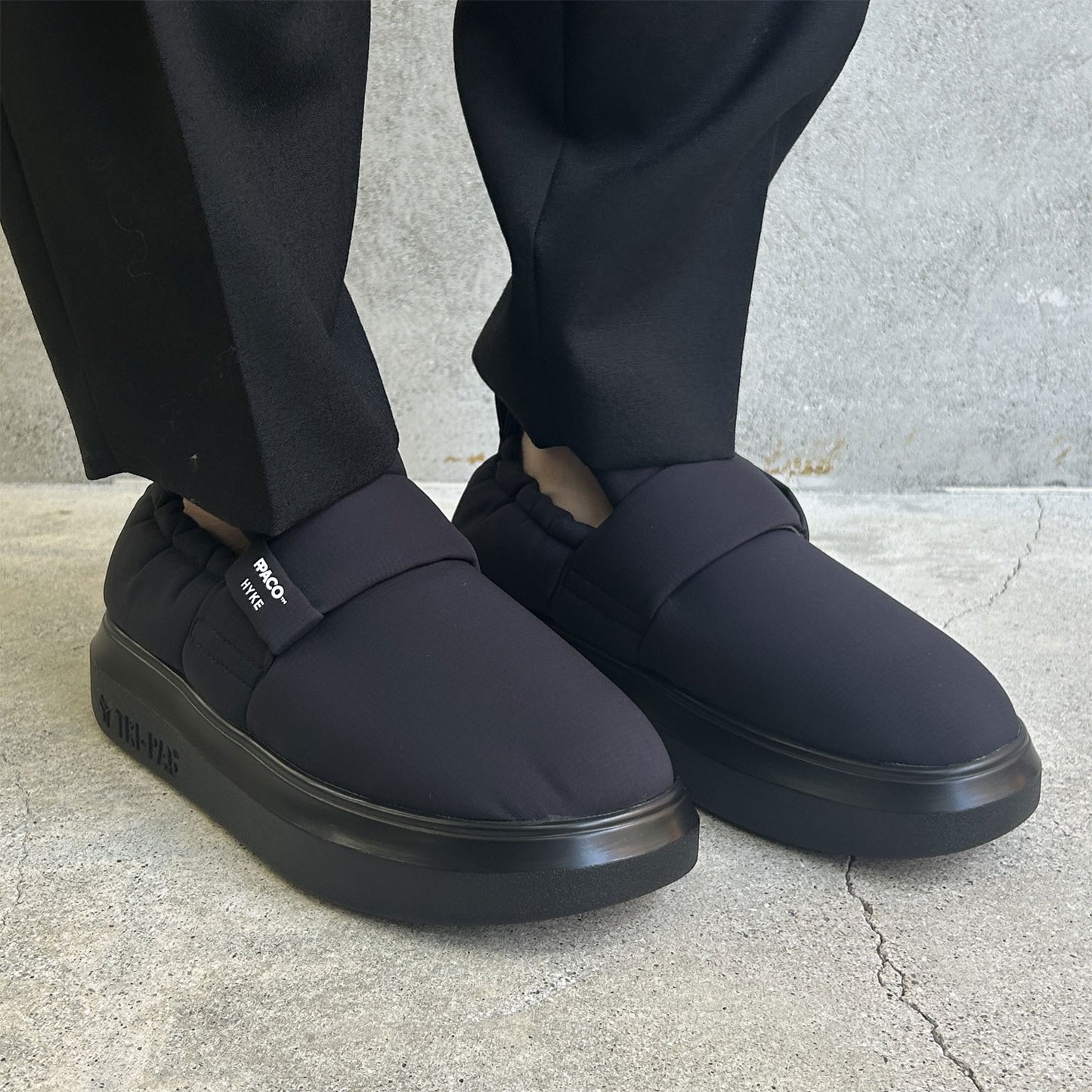 
                  
                    SOFT-PAD BELT SHOES(FAT SOLE)　HYKE Edition
                  
                