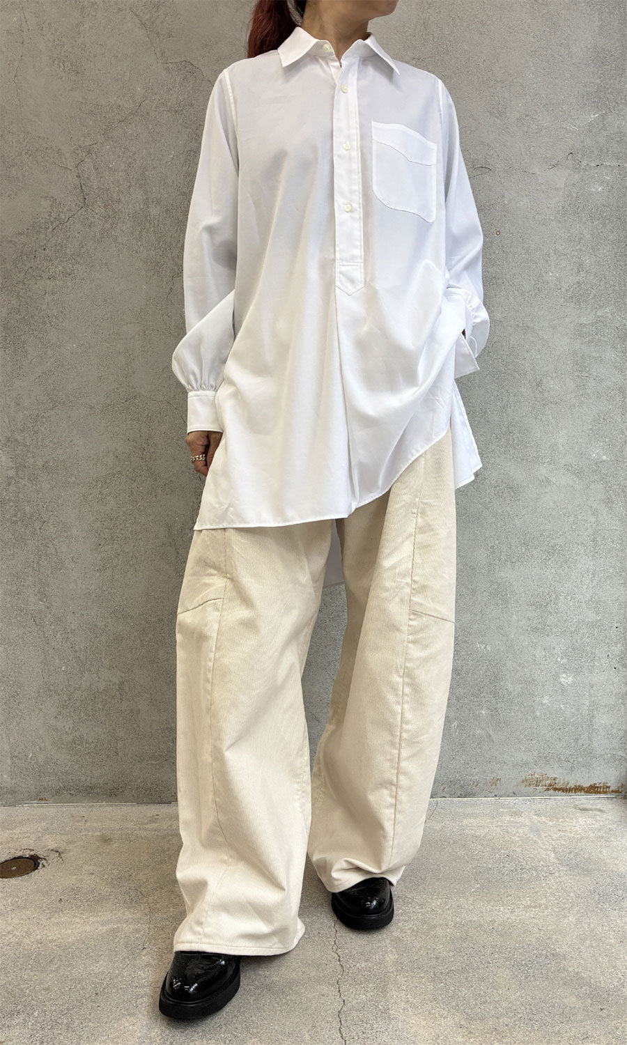 
                  
                    BROAD LONG SHIRT
                  
                