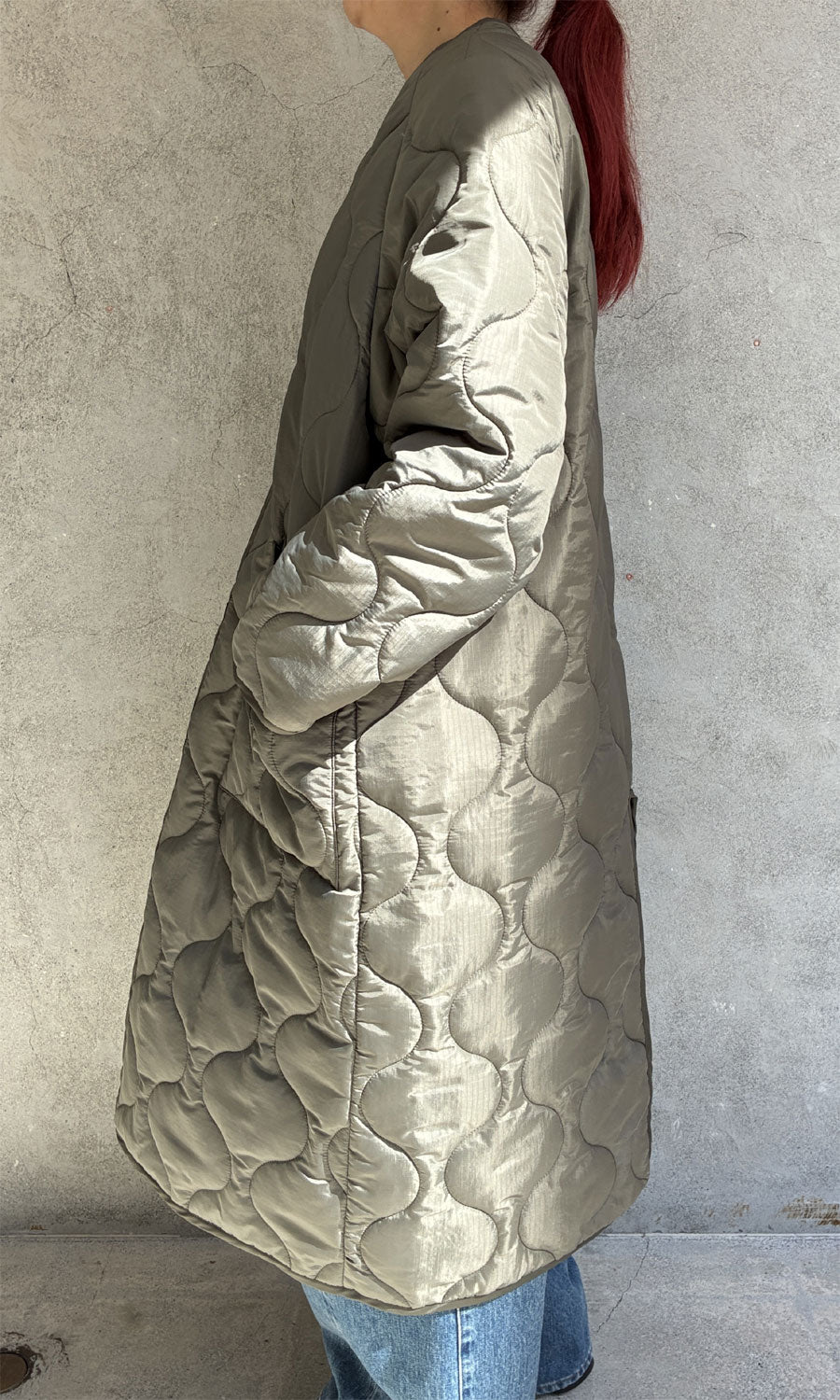 
                  
                    QUILTED LINER COAT
                  
                
