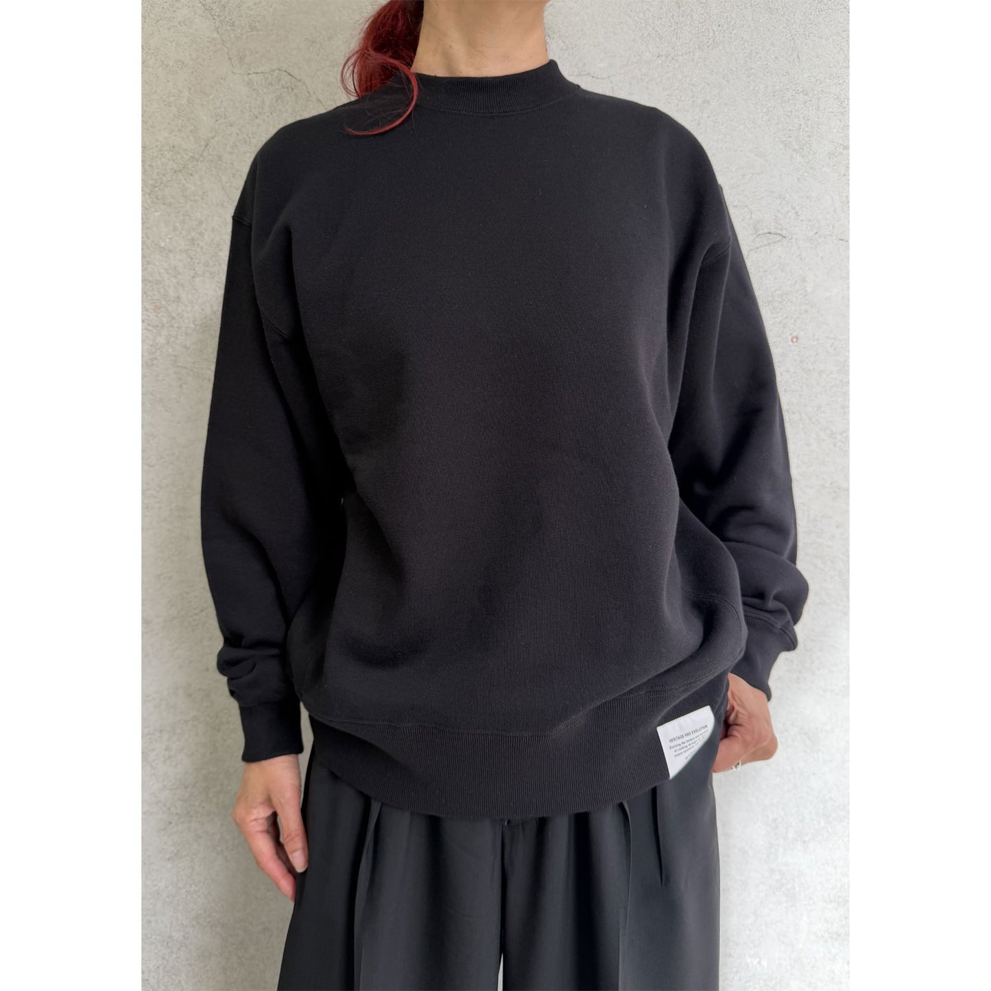 
                  
                    SWEAT SHIRT-BLACK-
                  
                