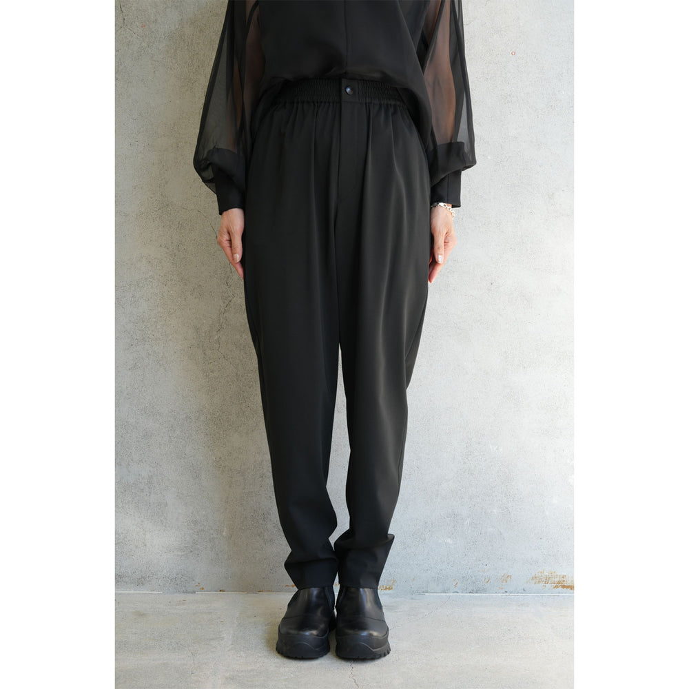 
                  
                    STRETCH TAPERED PANTS-GREEN-
                  
                