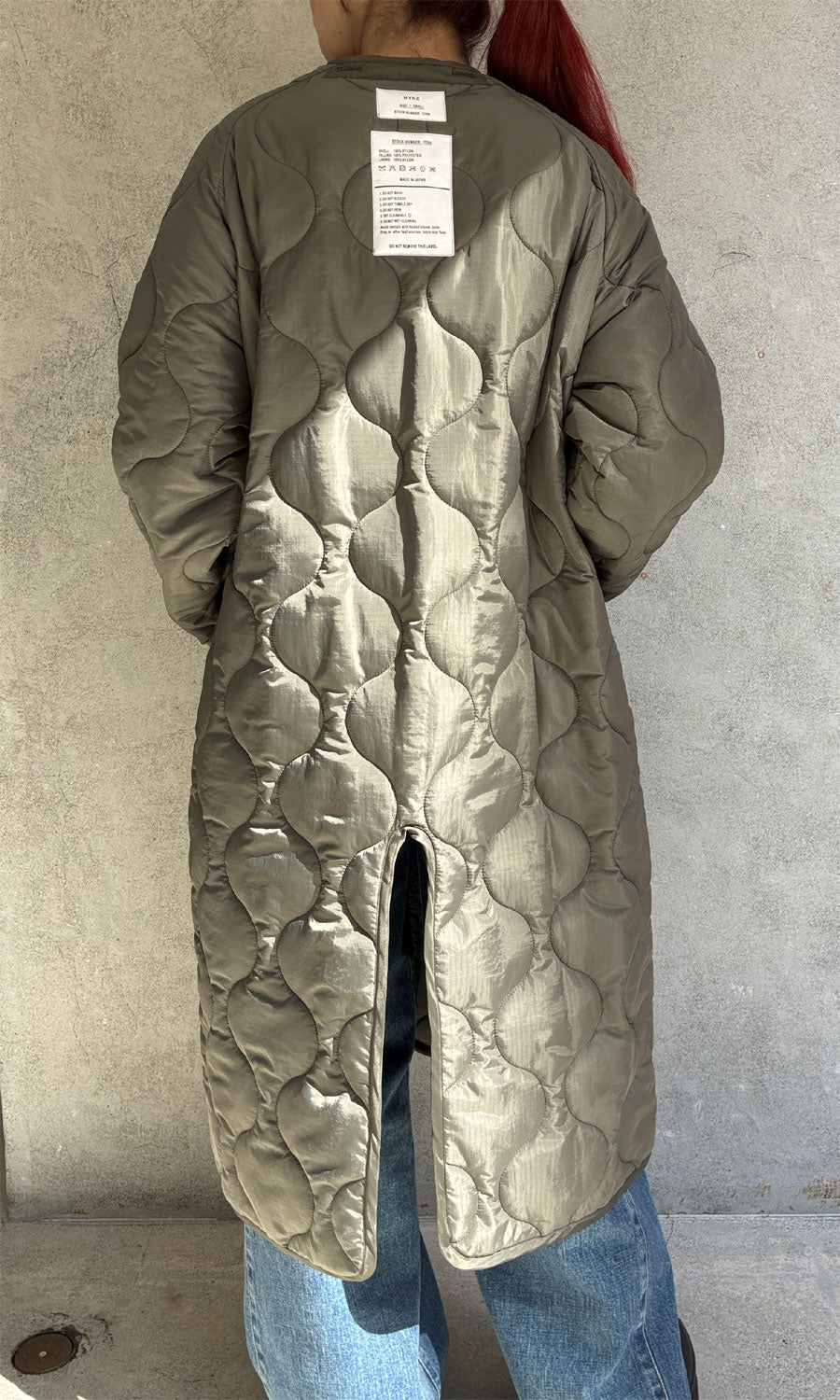 
                  
                    QUILTED LINER COAT
                  
                