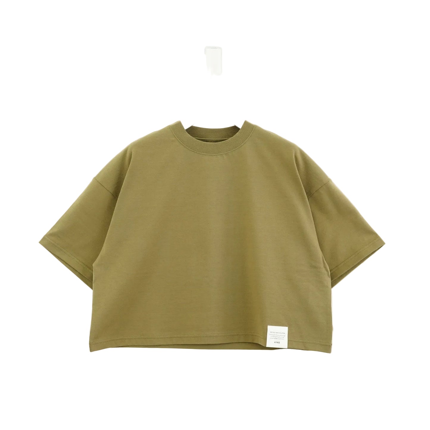
                  
                    CROPPED SHORT-SLV TEE/BIG FIT(6.5OZ)-
                  
                