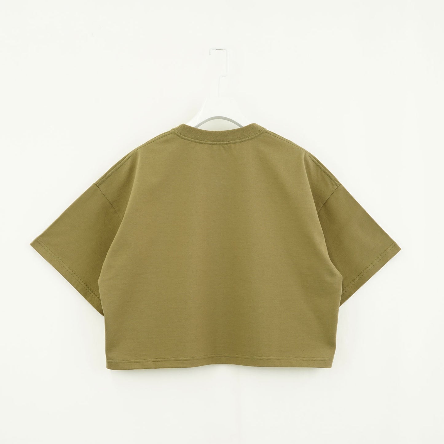 
                  
                    CROPPED SHORT-SLV TEE/BIG FIT(6.5OZ)-
                  
                