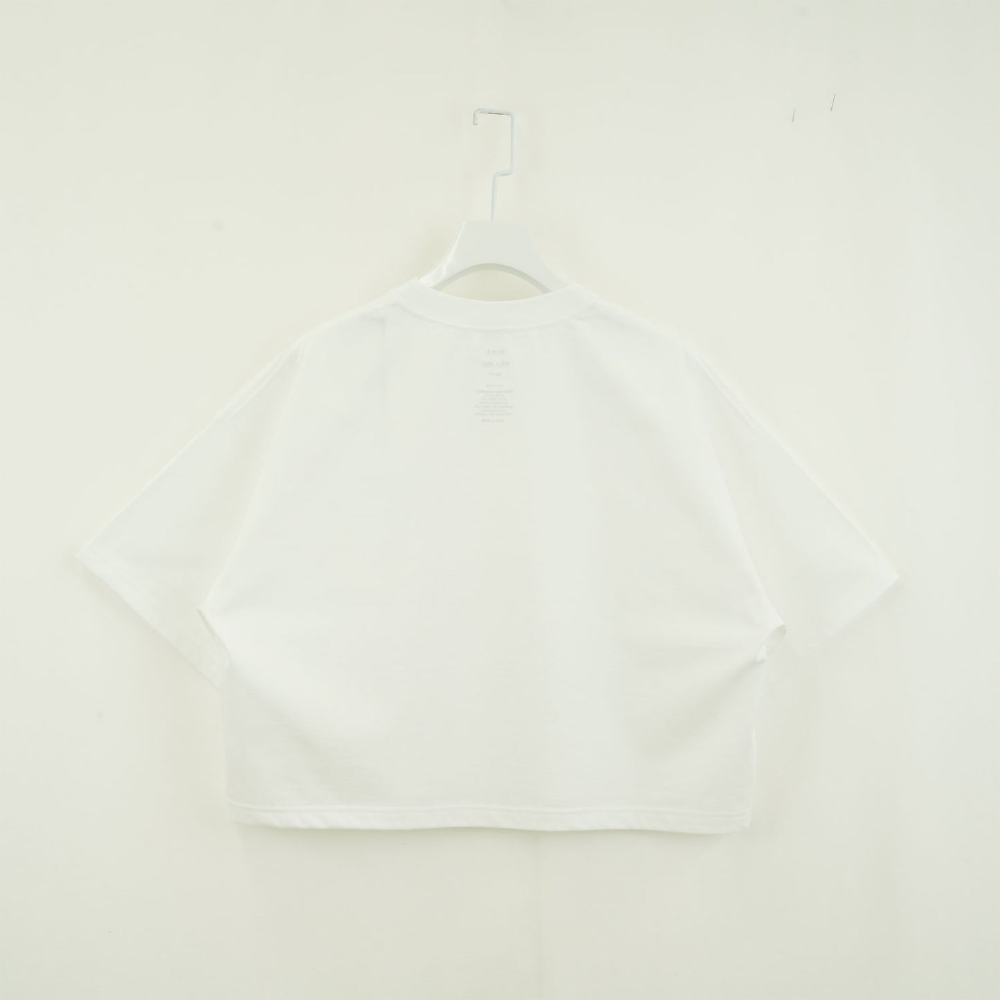 
                  
                    CROPPED SHORT-SLV TEE/BIG FIT(6.5OZ)-
                  
                