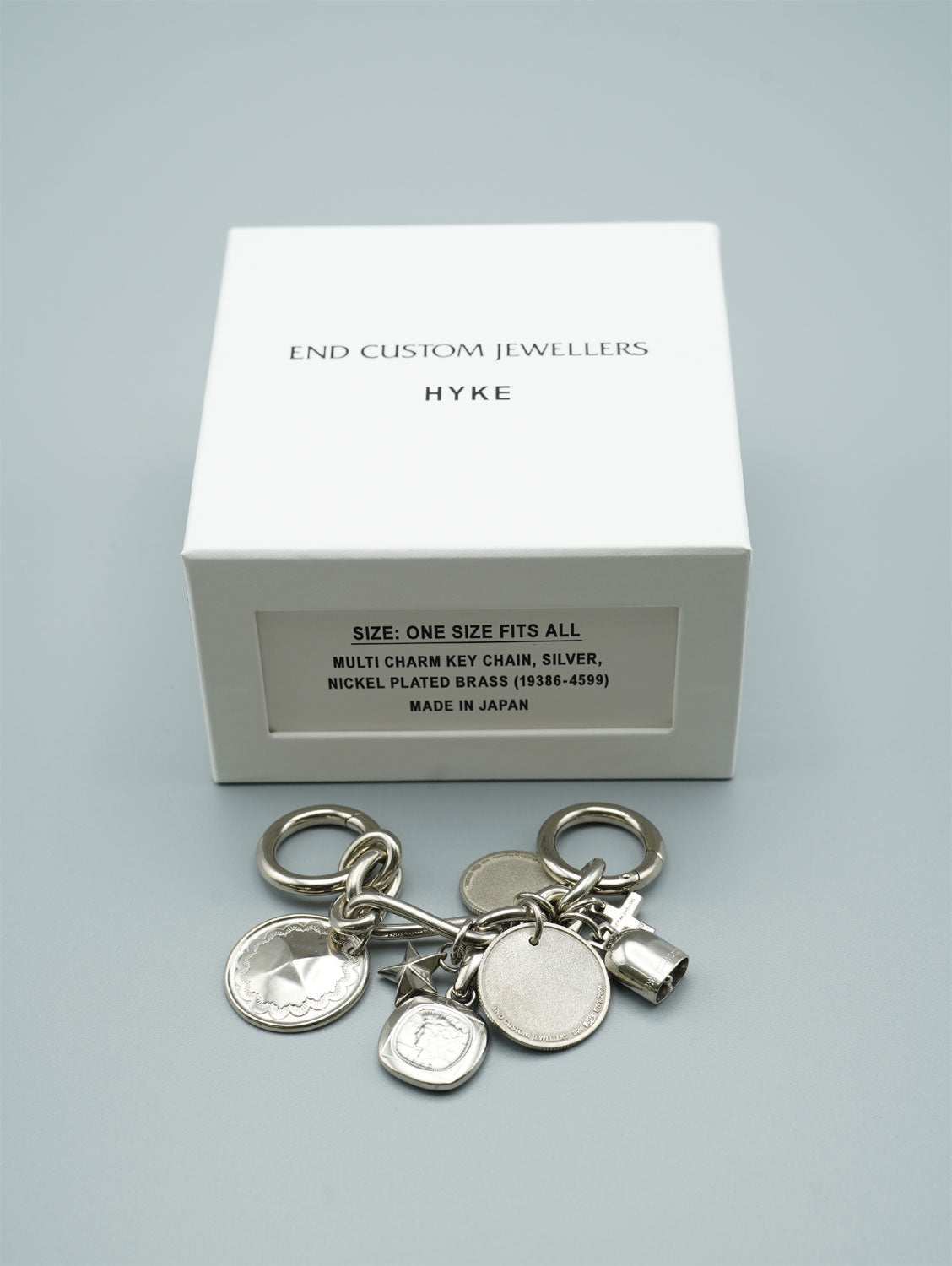 
                  
                    〈END CUSTOM JEWELLERS×HYKE〉MULTI CHARM KEY CHAIN
                  
                