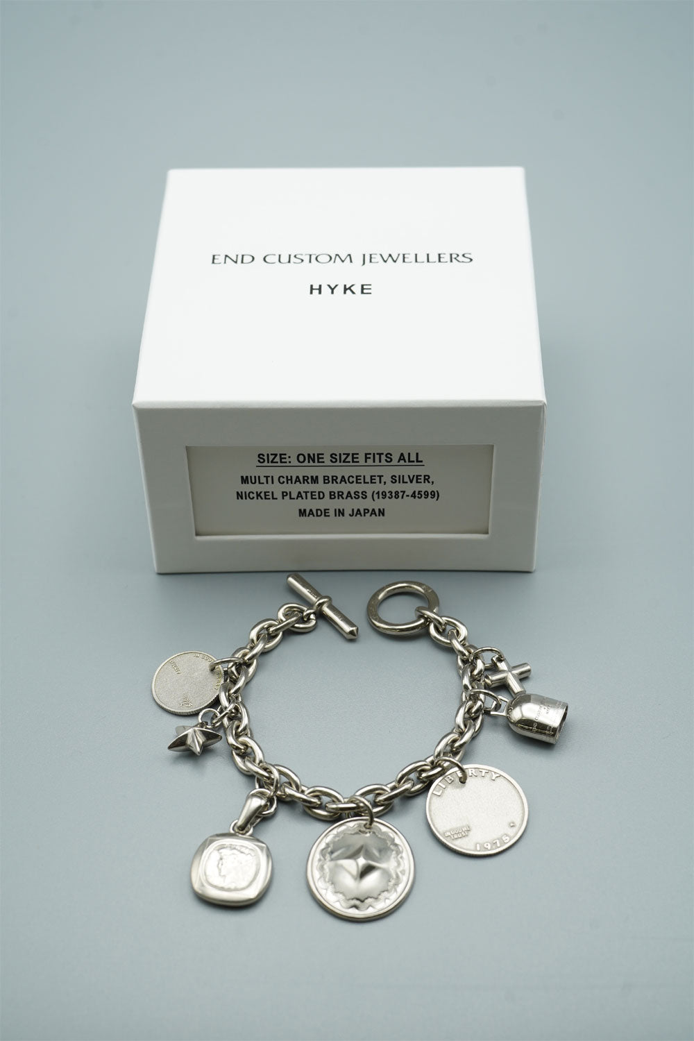 
                  
                    〈END CUSTOM JEWELLERS×HYKE〉MULTI CHARM BRACELET
                  
                