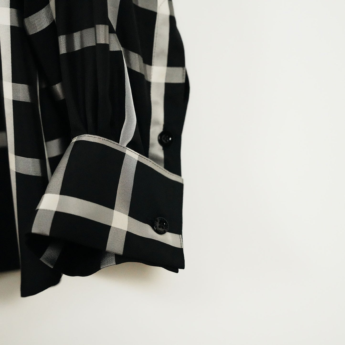 
                  
                    CUPRO CHECK PUSSY-BOW BLOUSE
                  
                